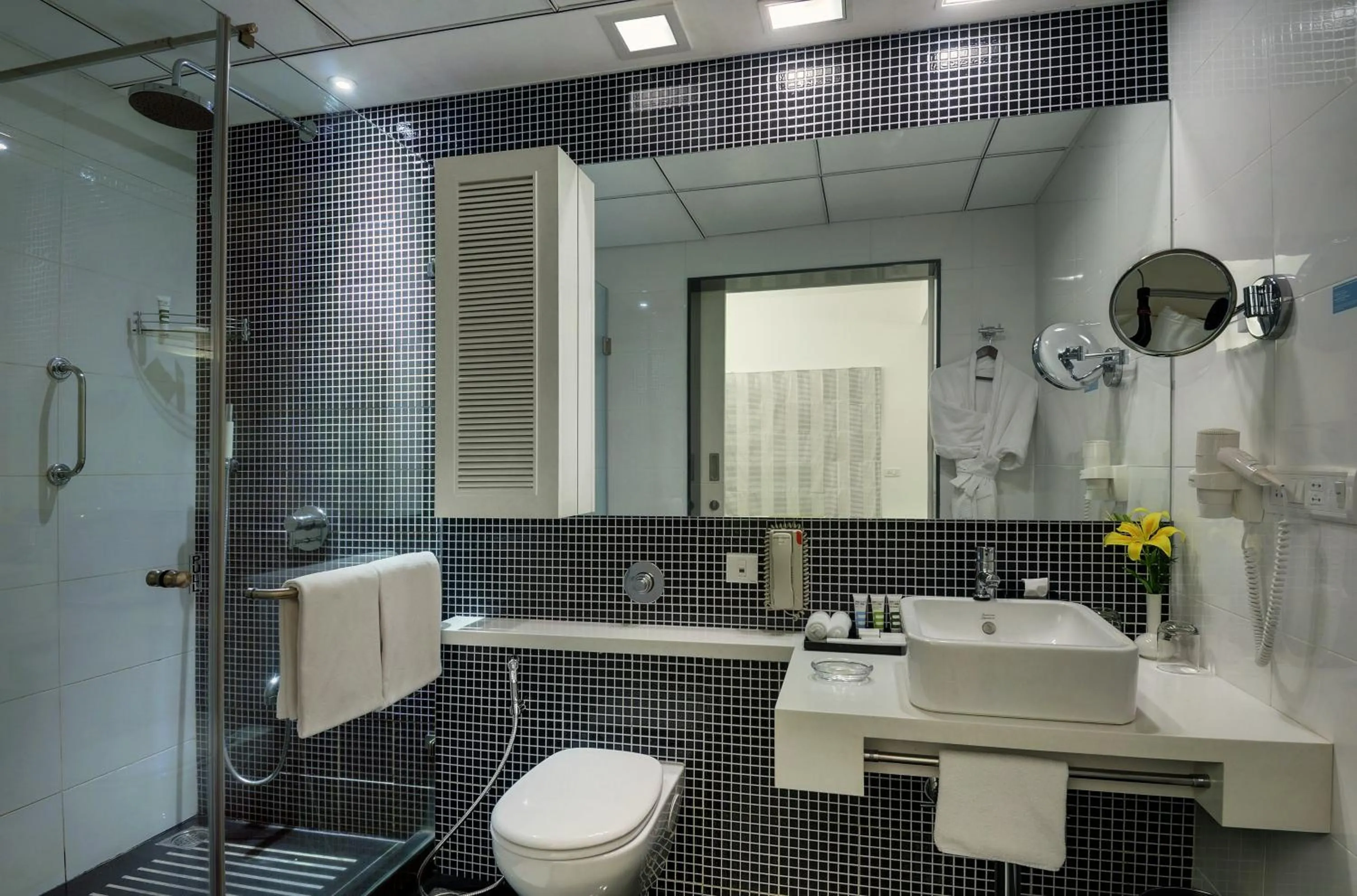 Shower in Grand Mercure Bangalore - An Accor Brand