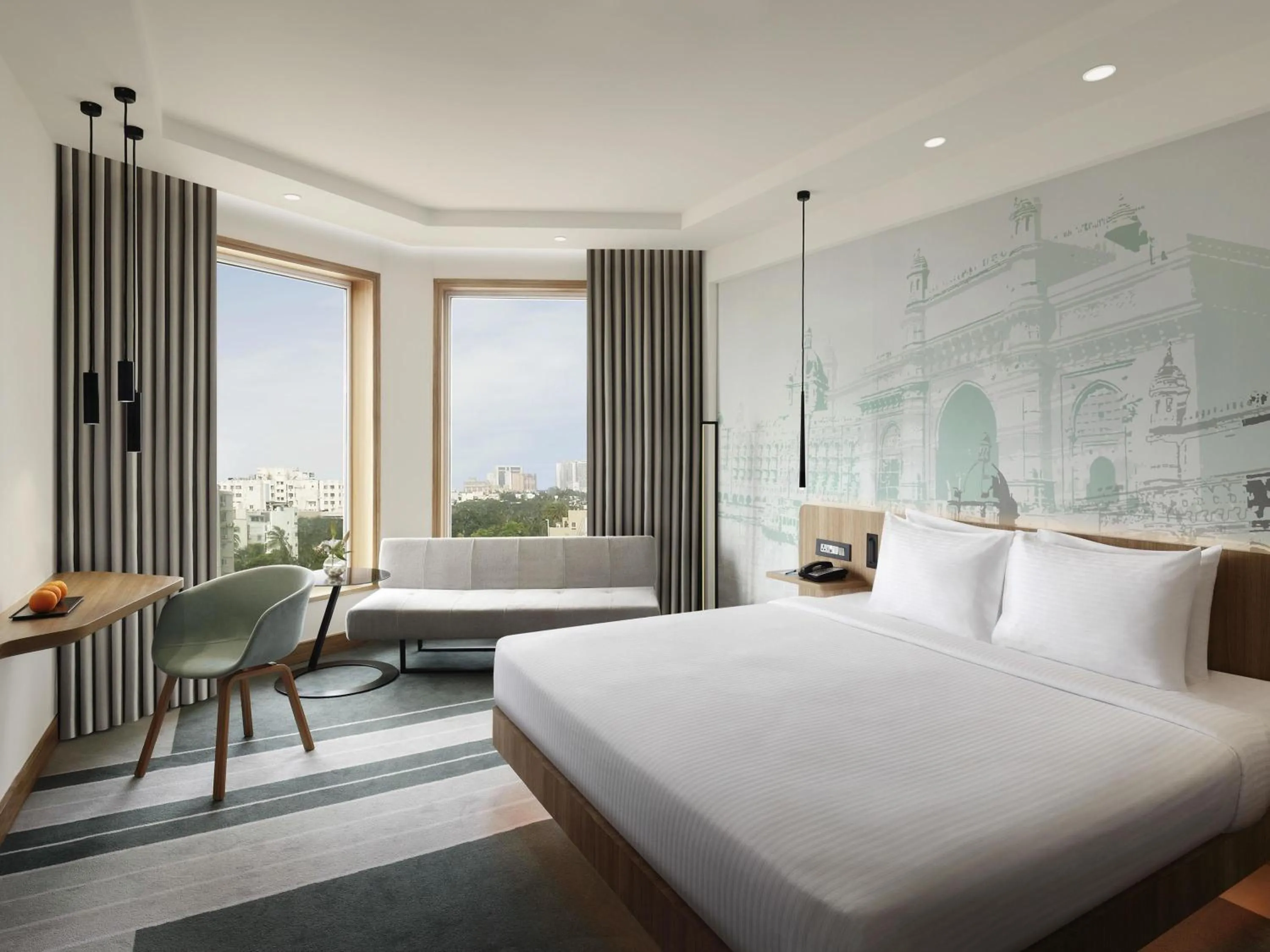 Bedroom, Bed in Novotel Mumbai Juhu Beach