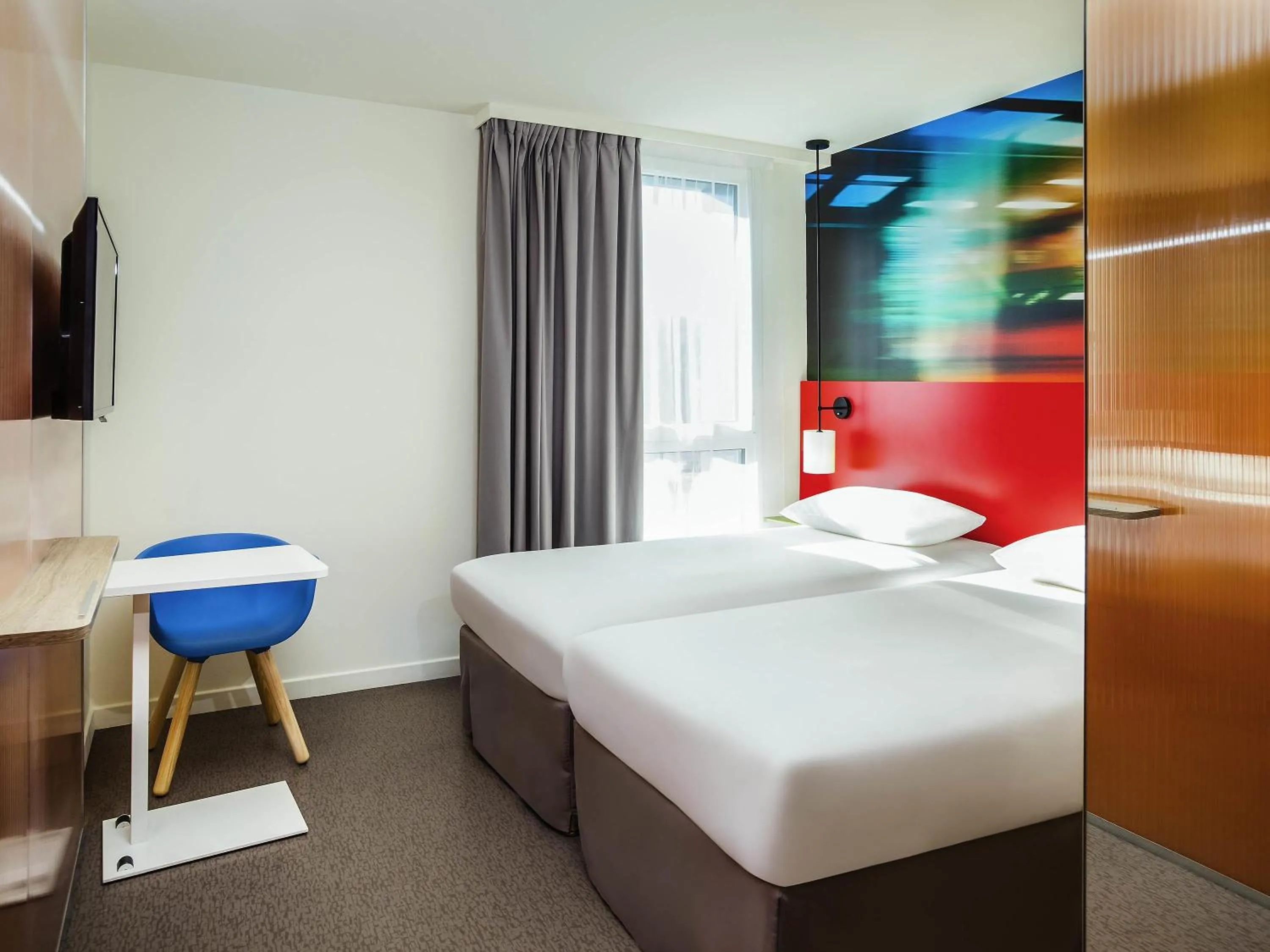 Bedroom, Bed in Ibis Styles Mulhouse Centre Gare