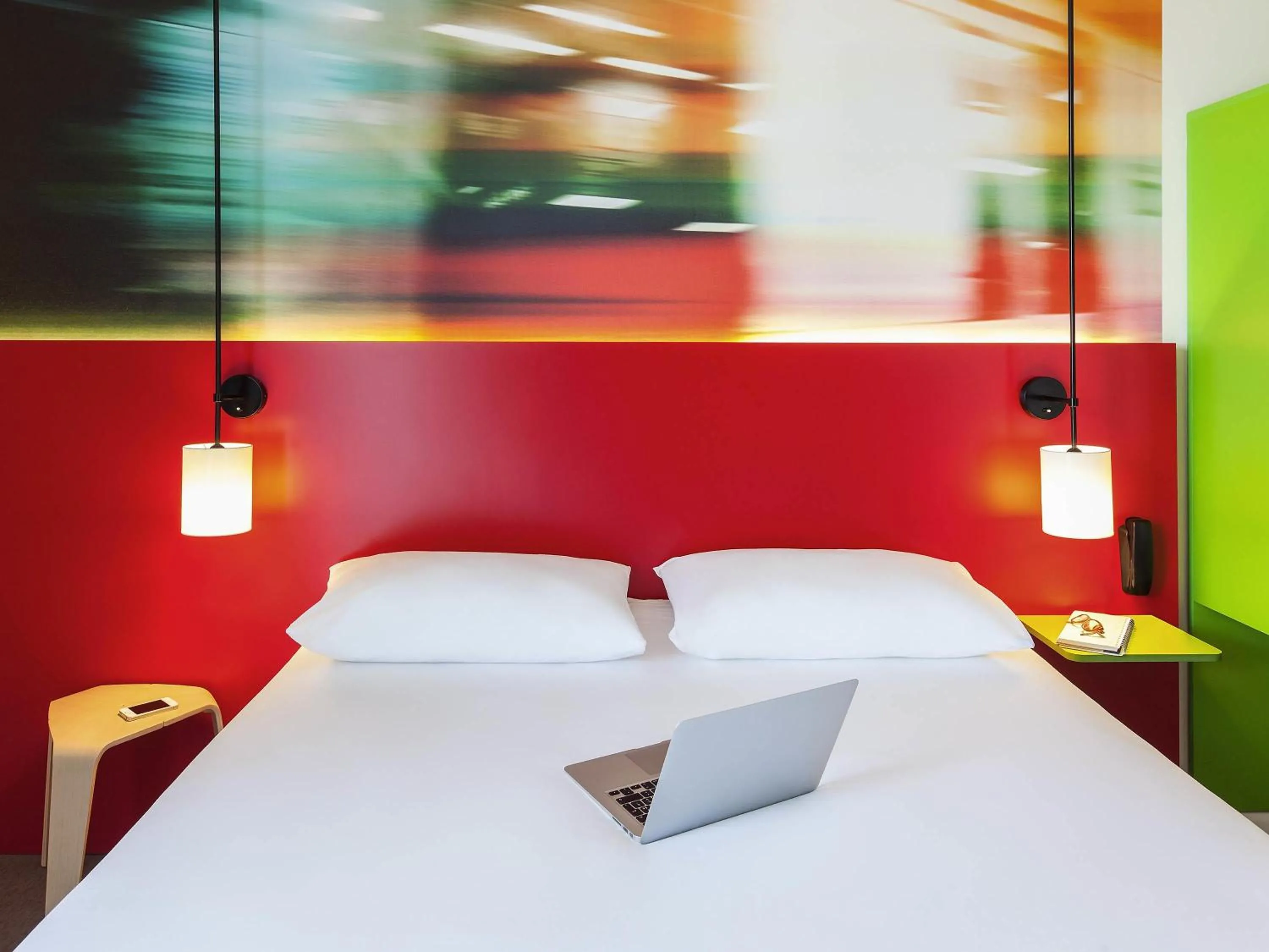 Bedroom, Bed in Ibis Styles Mulhouse Centre Gare