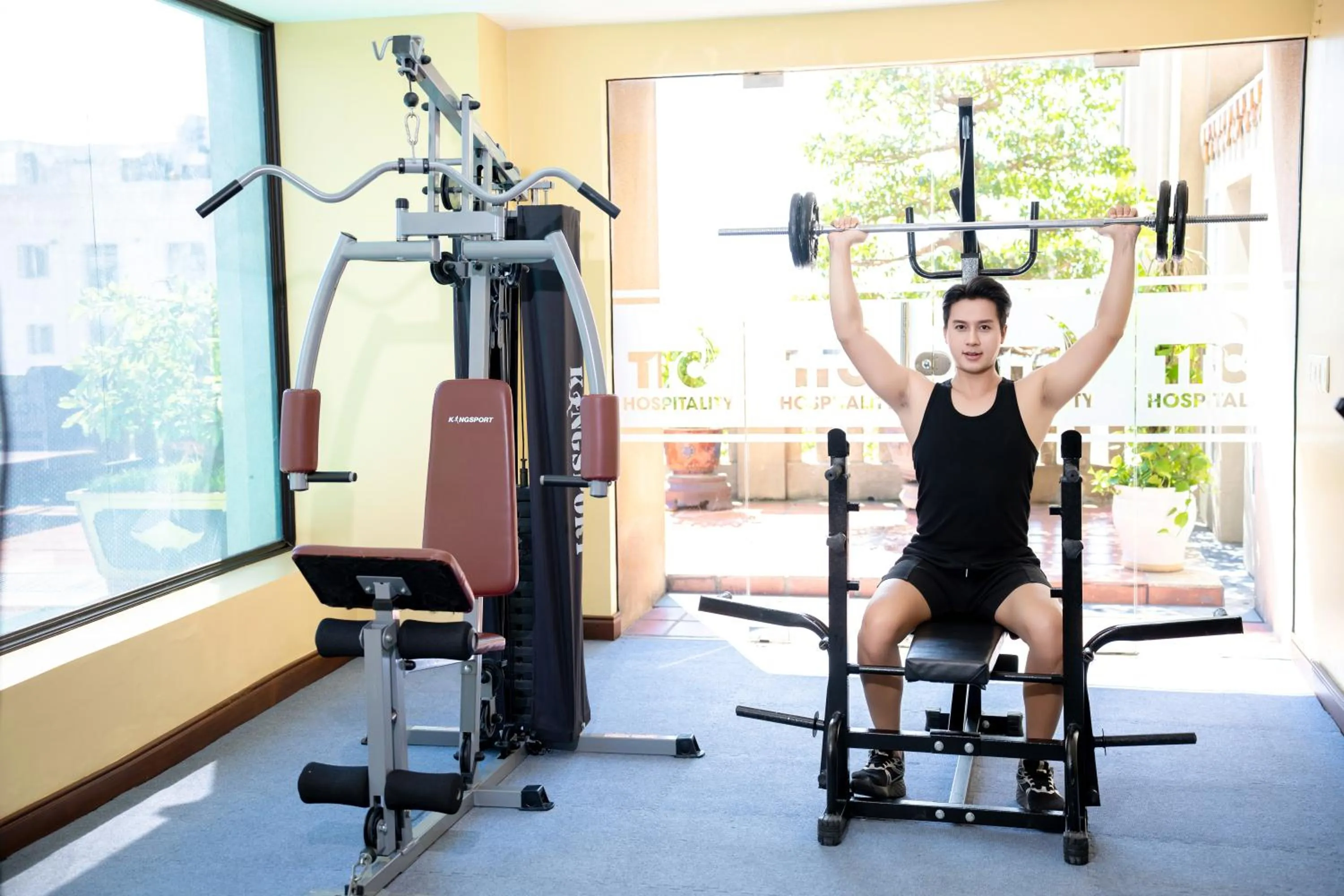 Fitness centre/facilities in TTC Imperial Hotel