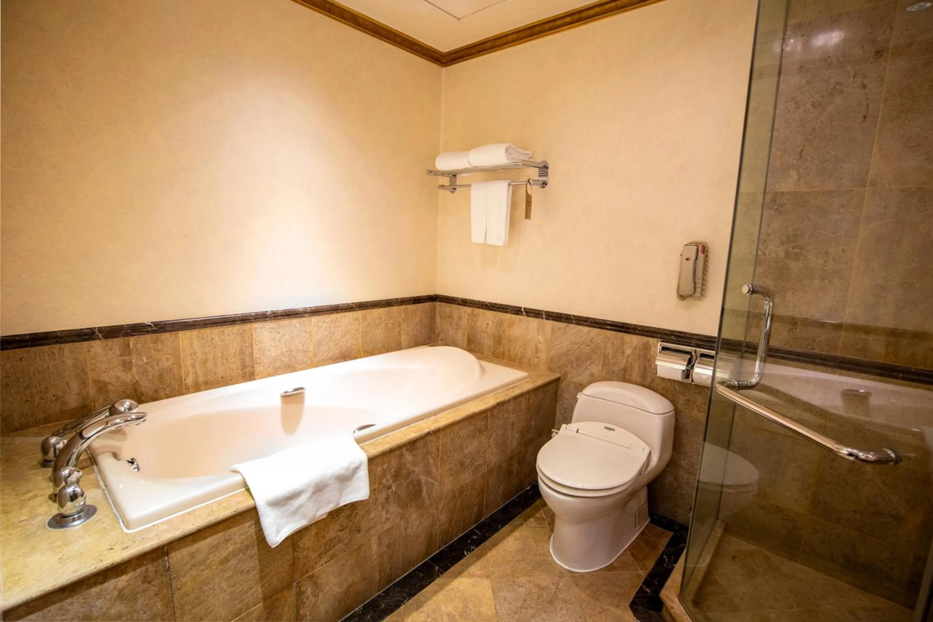 Shower in TTC Imperial Hotel