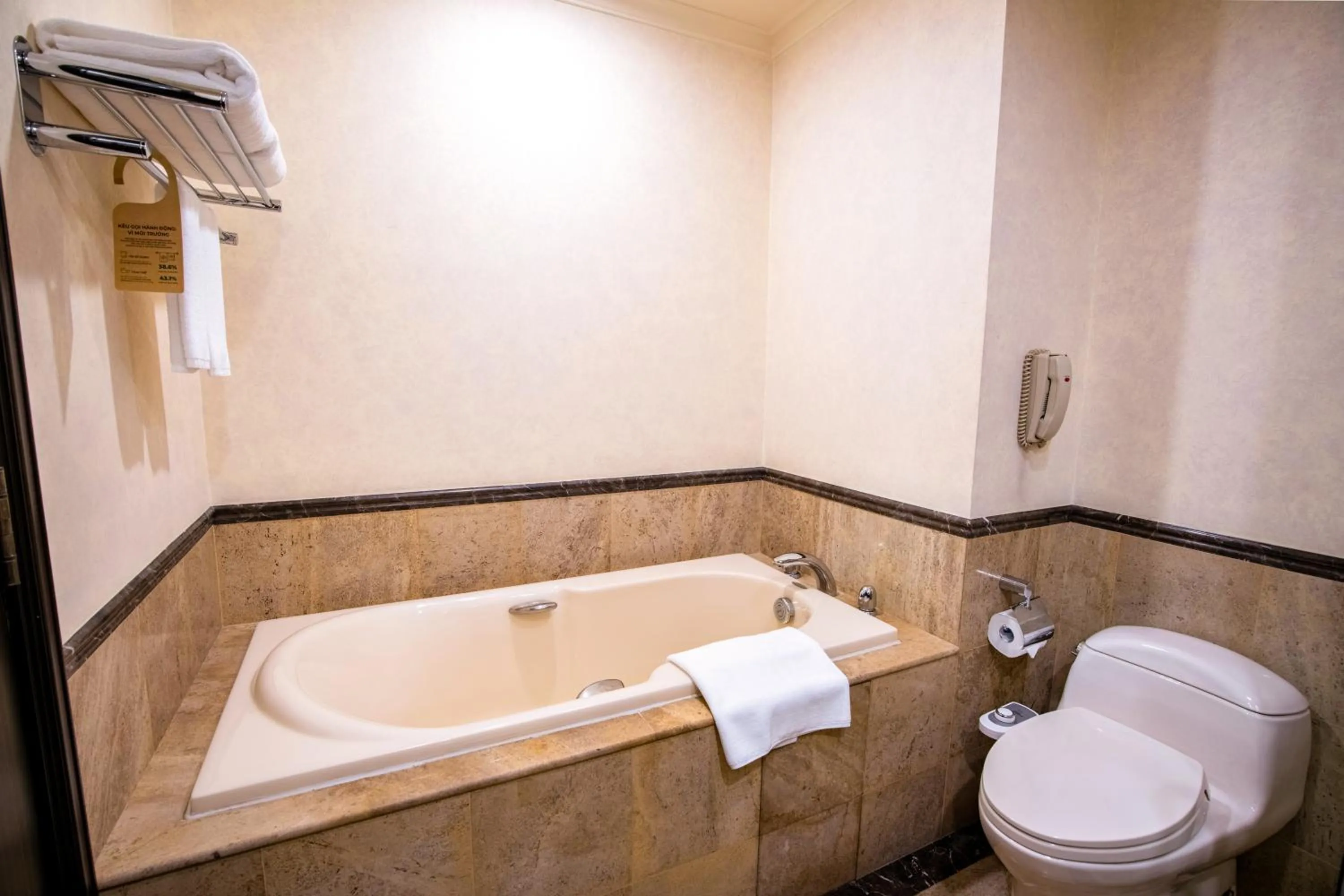 Shower in TTC Imperial Hotel