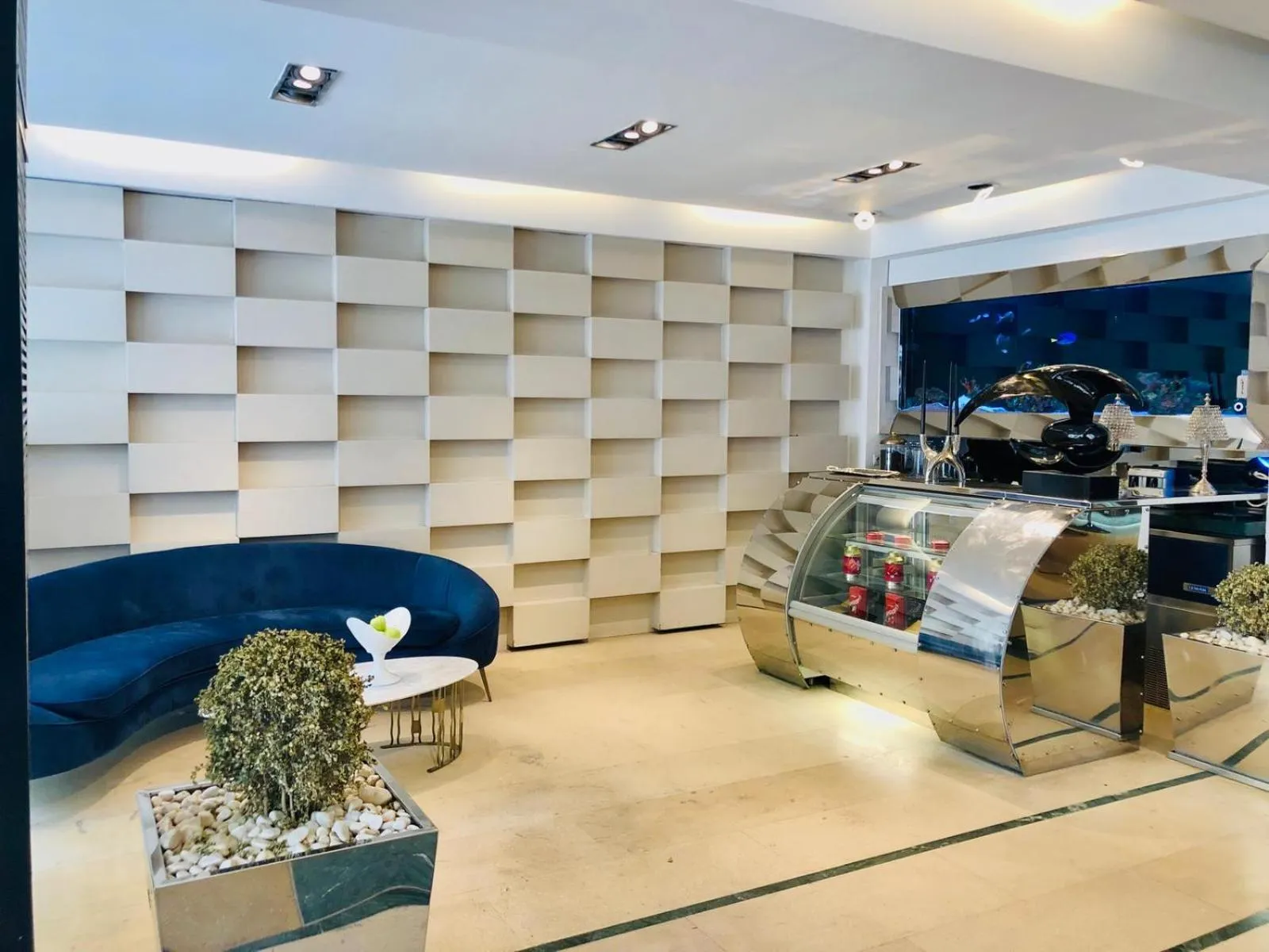 Lobby or reception in MY Hotel