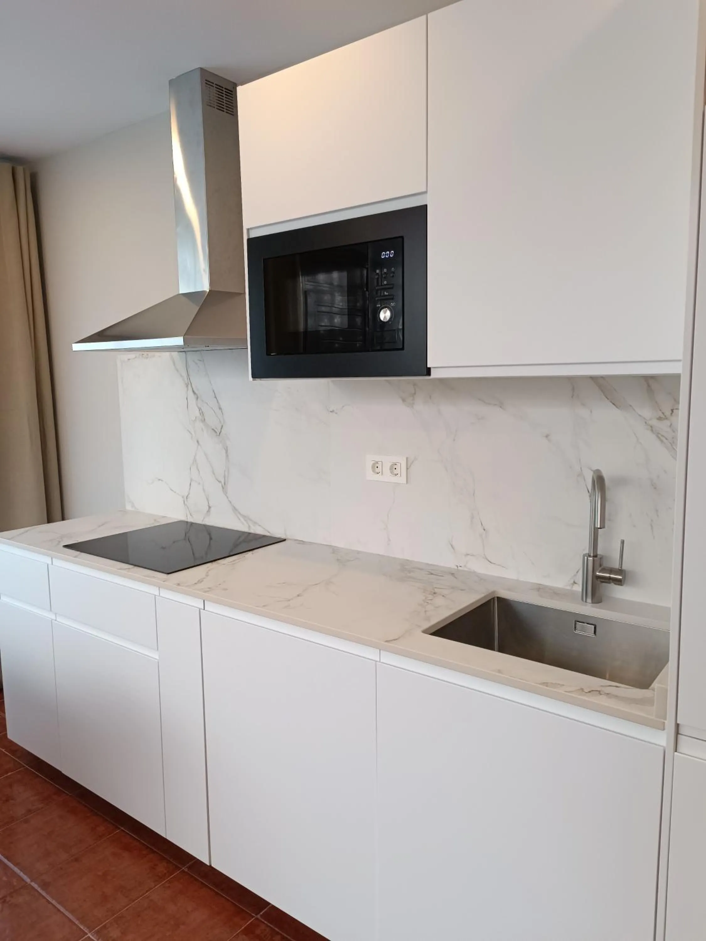 kitchen in Apartamentos Marina