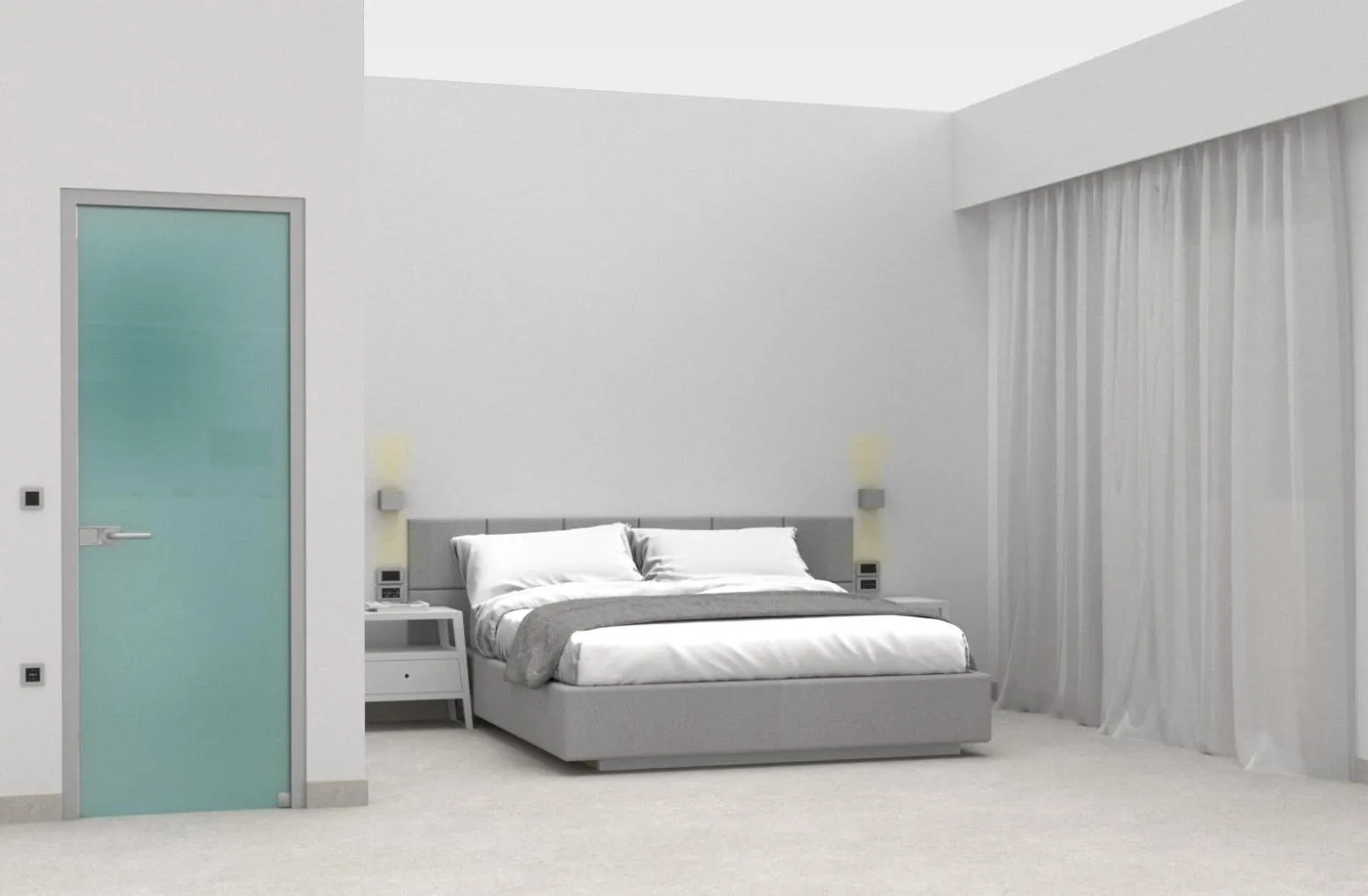 Bed in Argiri Resort Hotel & Apartments