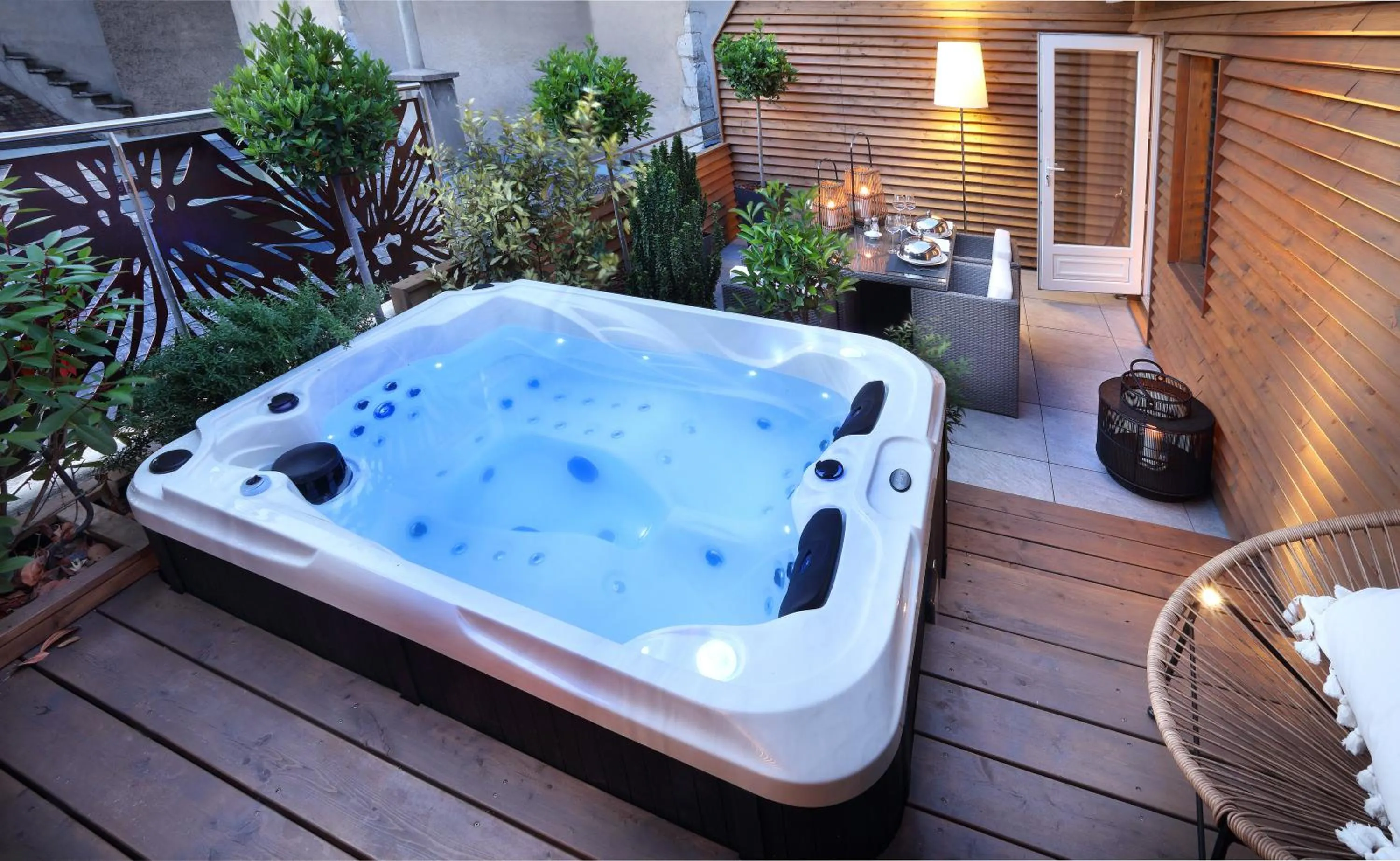 Patio in Petit Hôtel Confidentiel