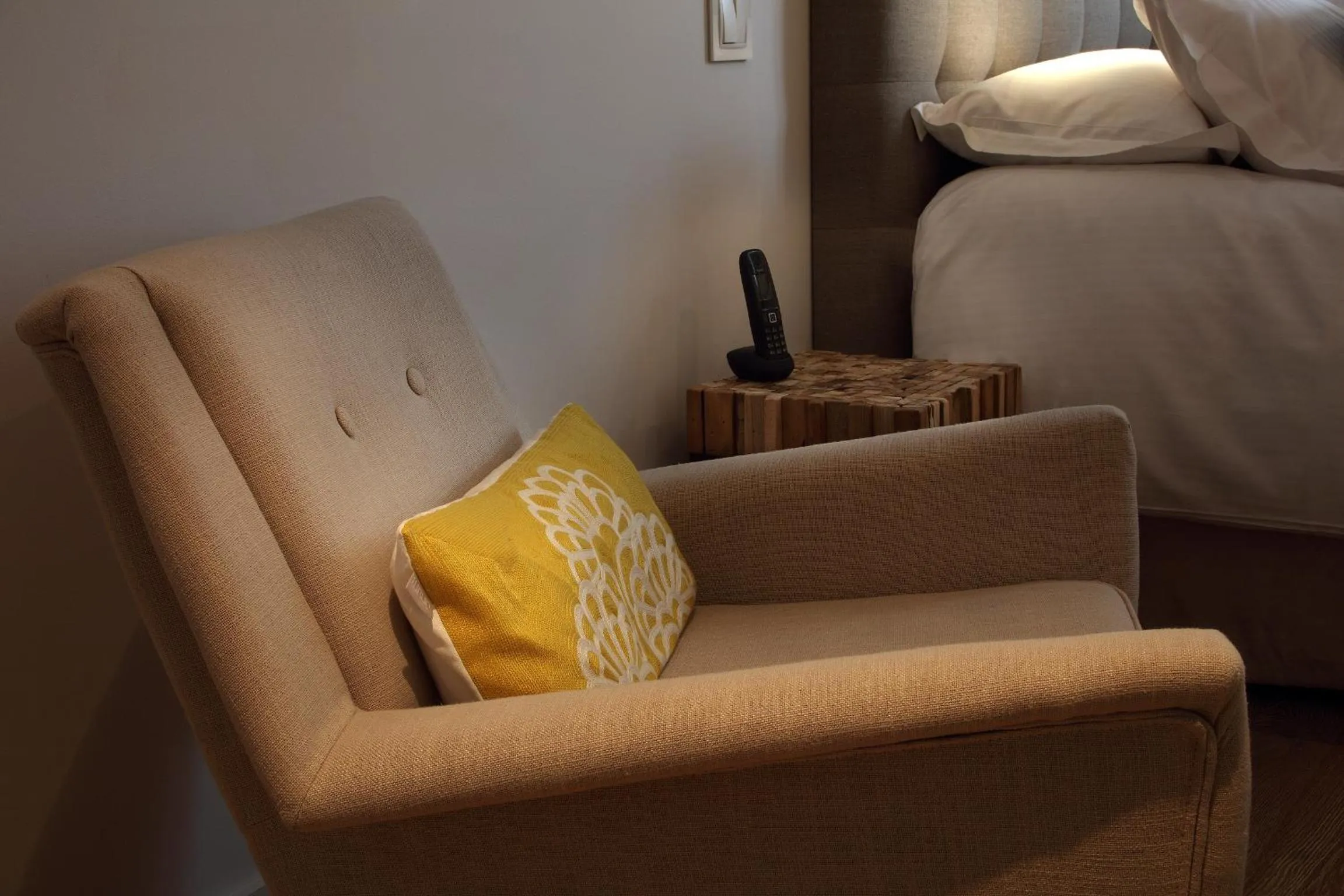 Decorative detail, Bed in Petit Hôtel Confidentiel