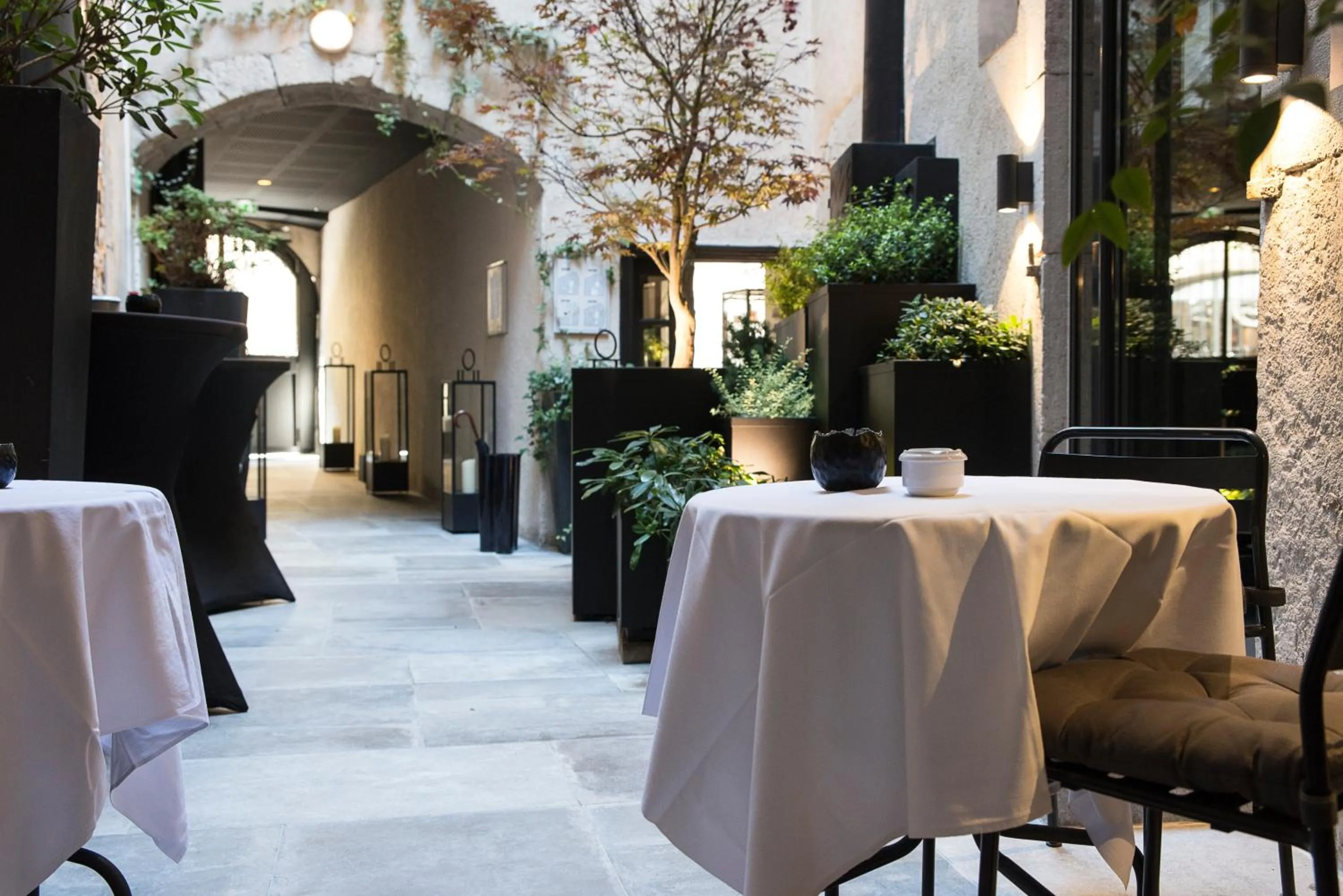 Patio in Petit Hôtel Confidentiel
