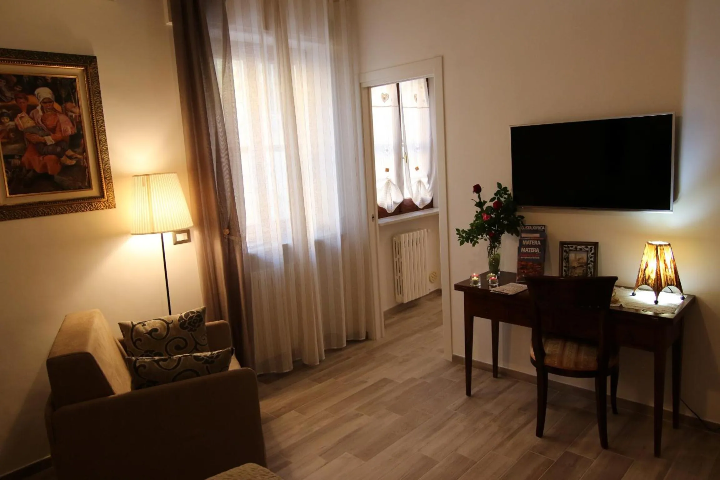 Photo of the whole room in Casa Dell'Artista