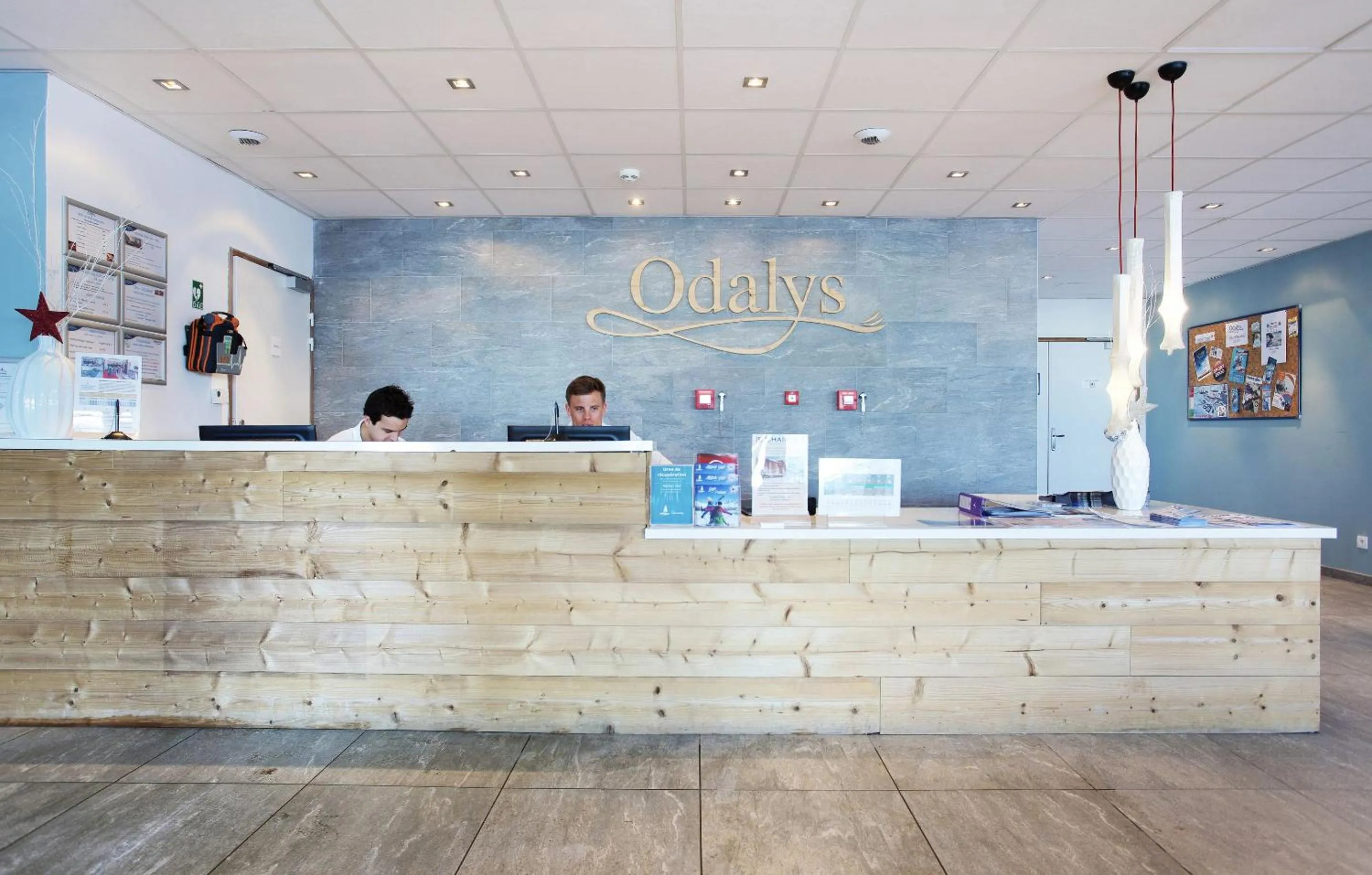 Lobby or reception in Résidence Odalys Front de Neige