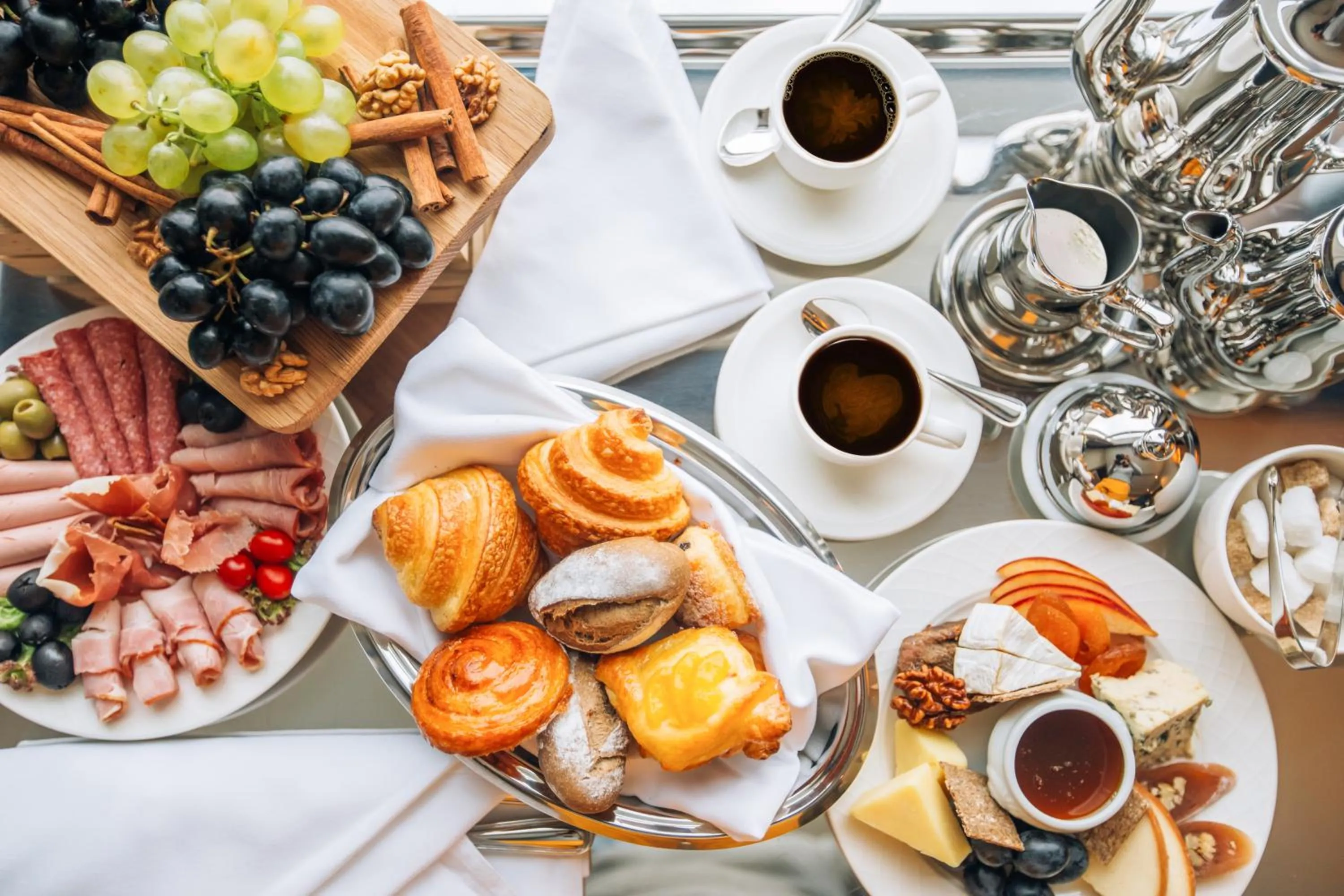 Breakfast in The Biltmore Tbilisi Hotel