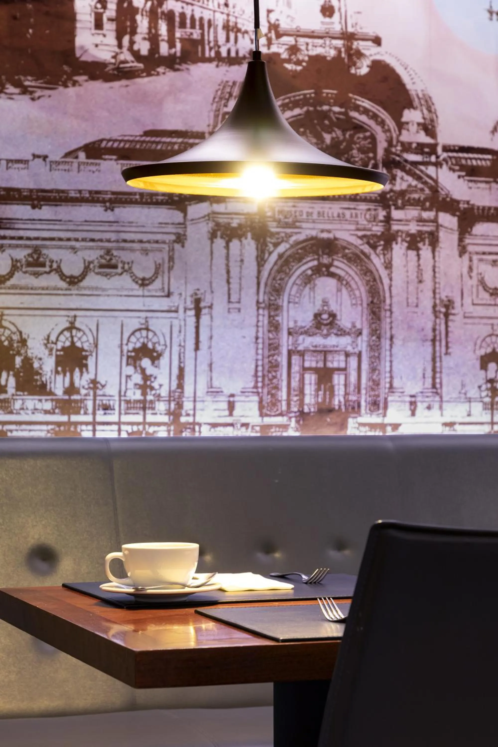 Restaurant/places to eat in Hotel Plaza Santiago