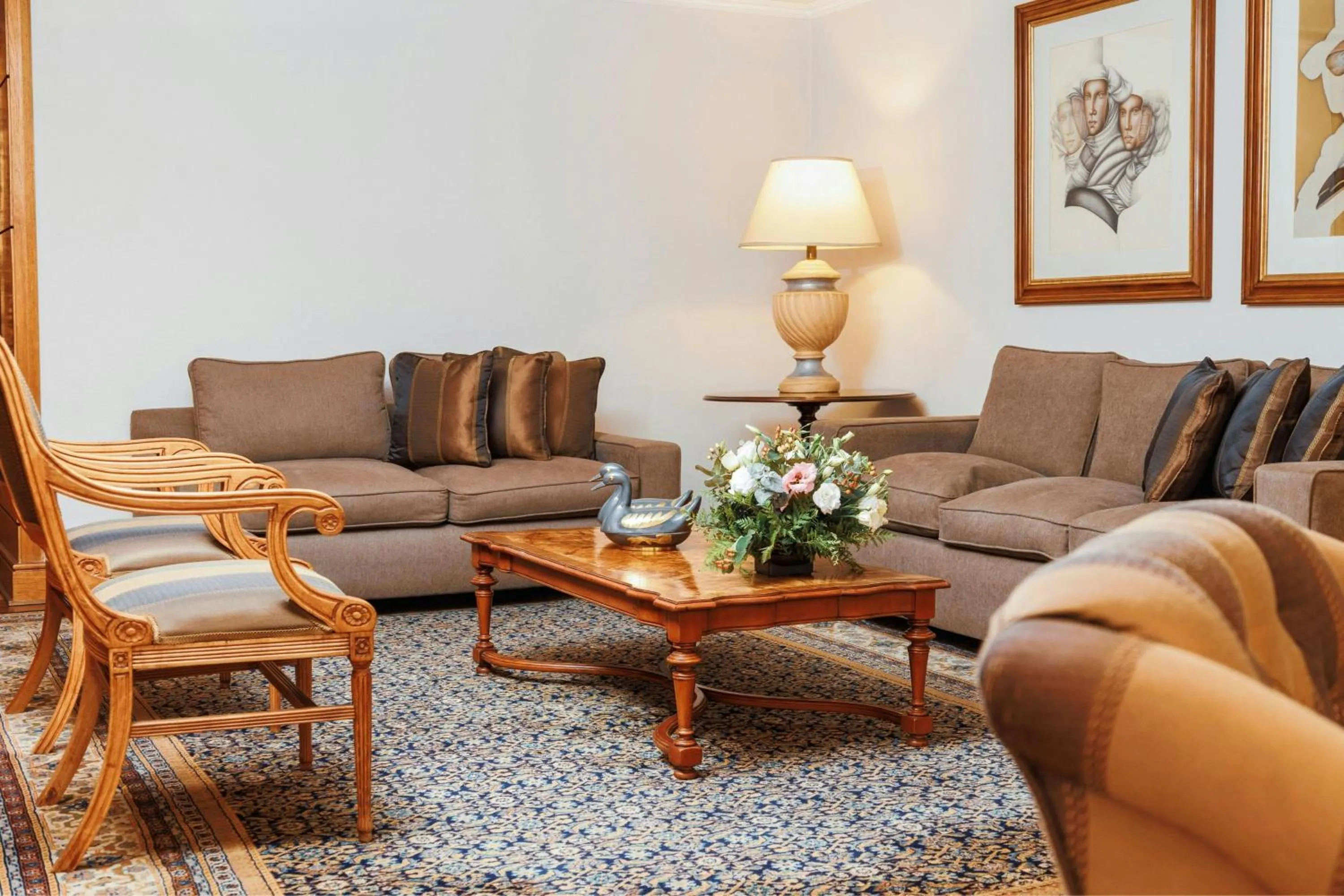 Photo of the whole room in Hotel Plaza Santiago