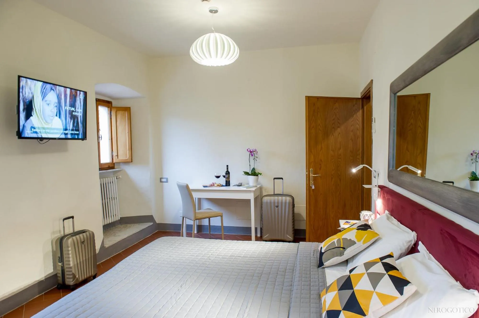 Bed in Chiostro Delle Monache Hostel Volterra