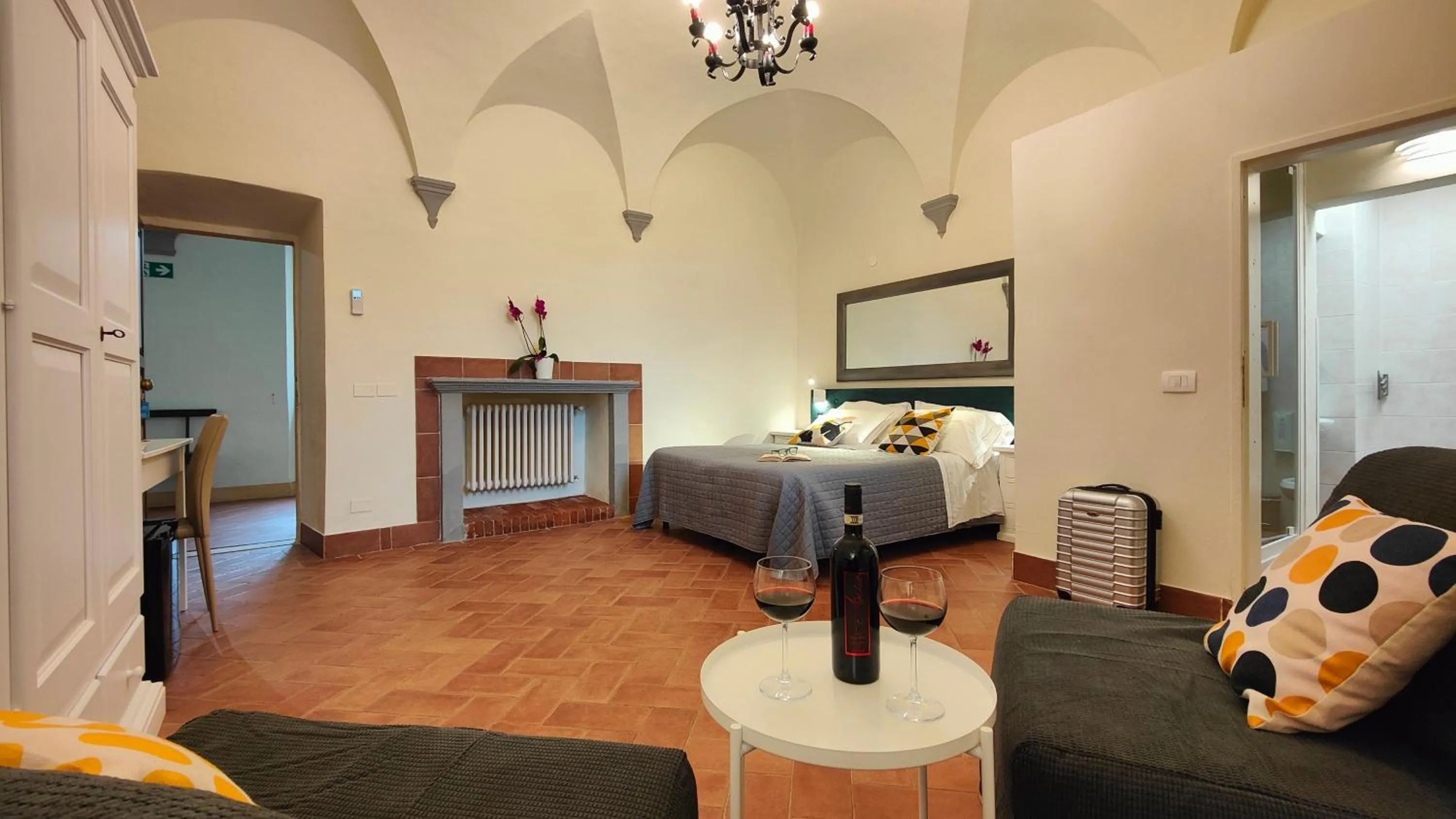 Bed in Chiostro Delle Monache Hostel Volterra