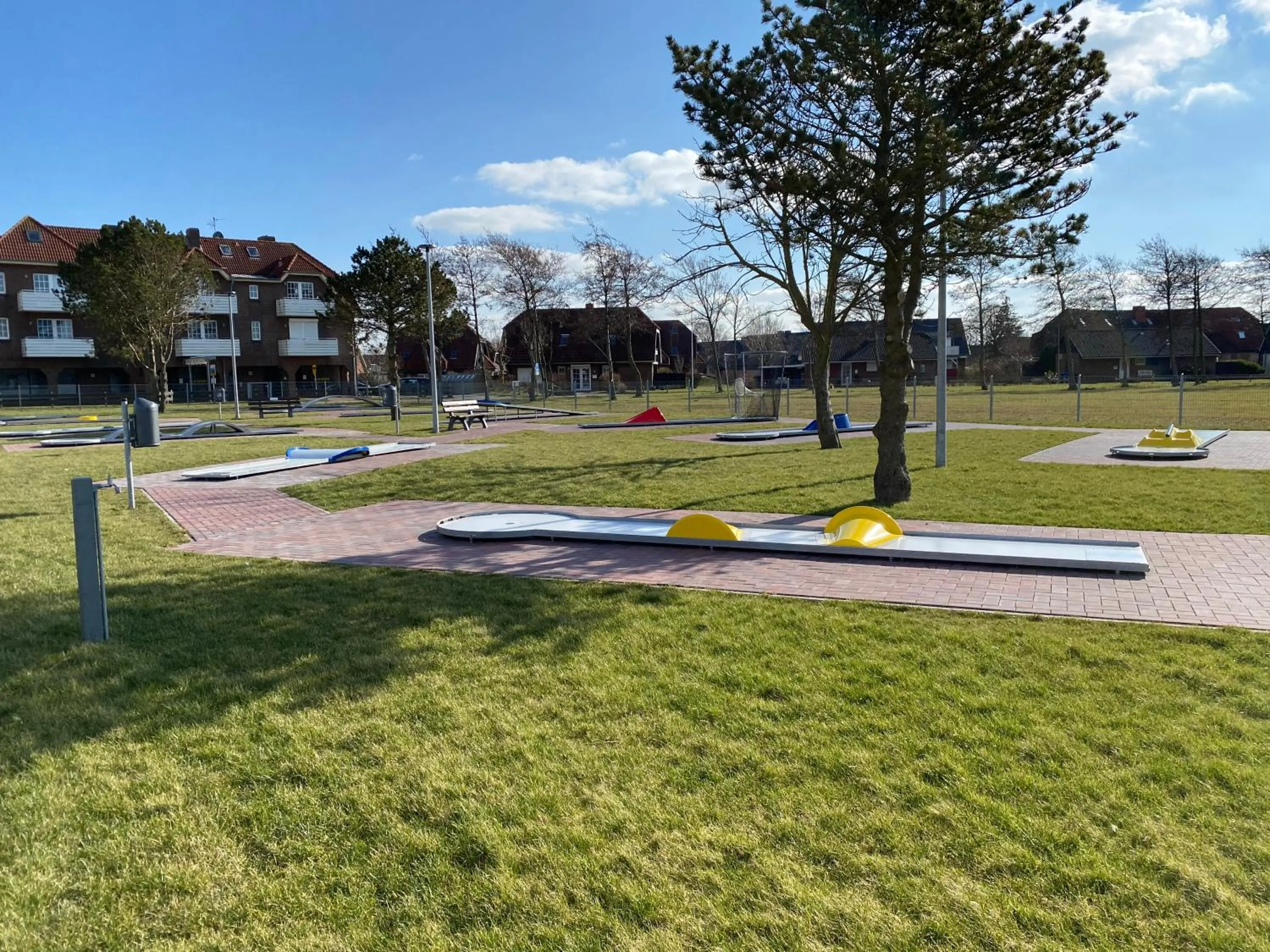 Minigolf in Ferienhaus Nordseejuwel