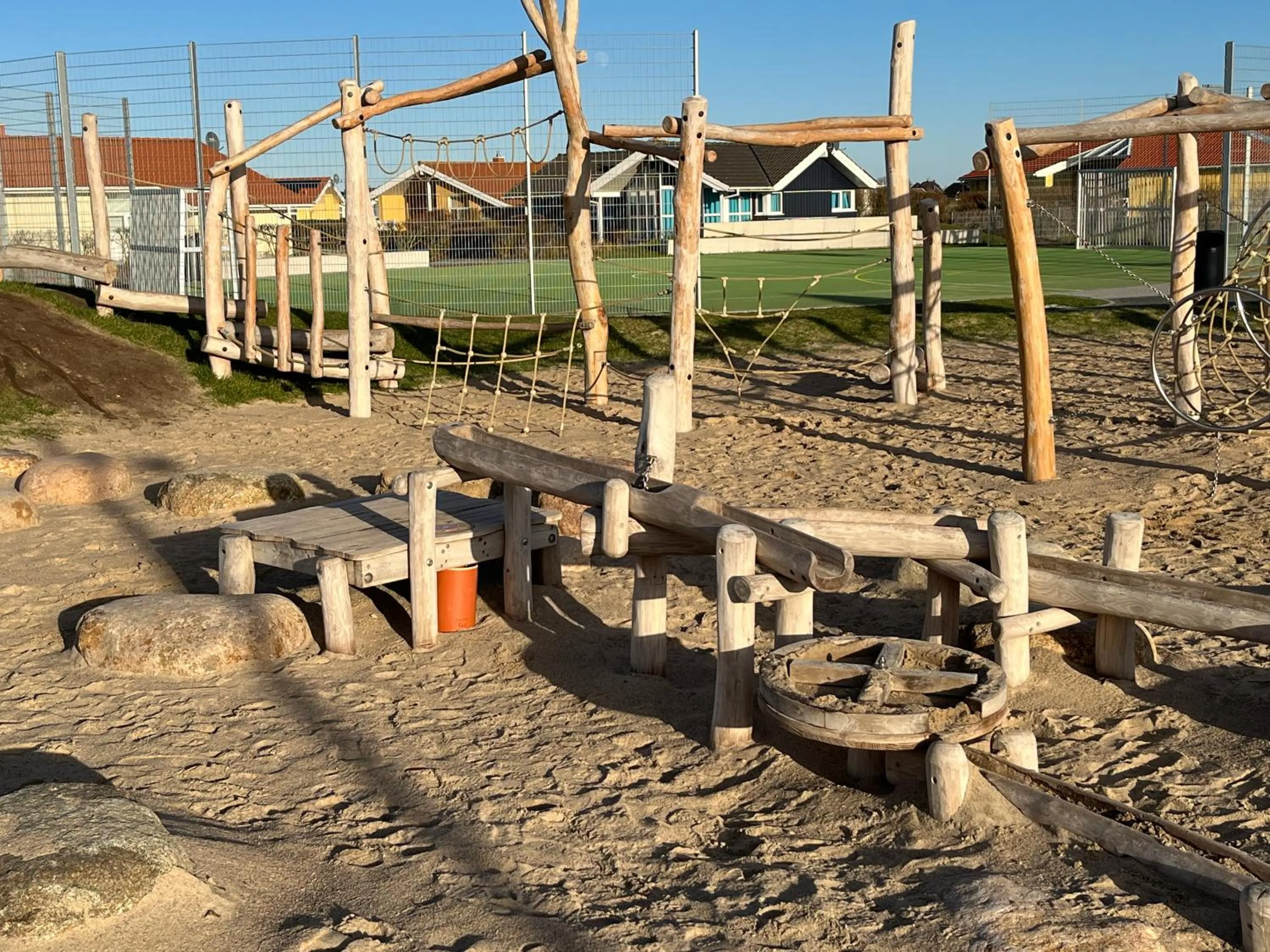 Children play ground in Ferienhaus Nordseejuwel