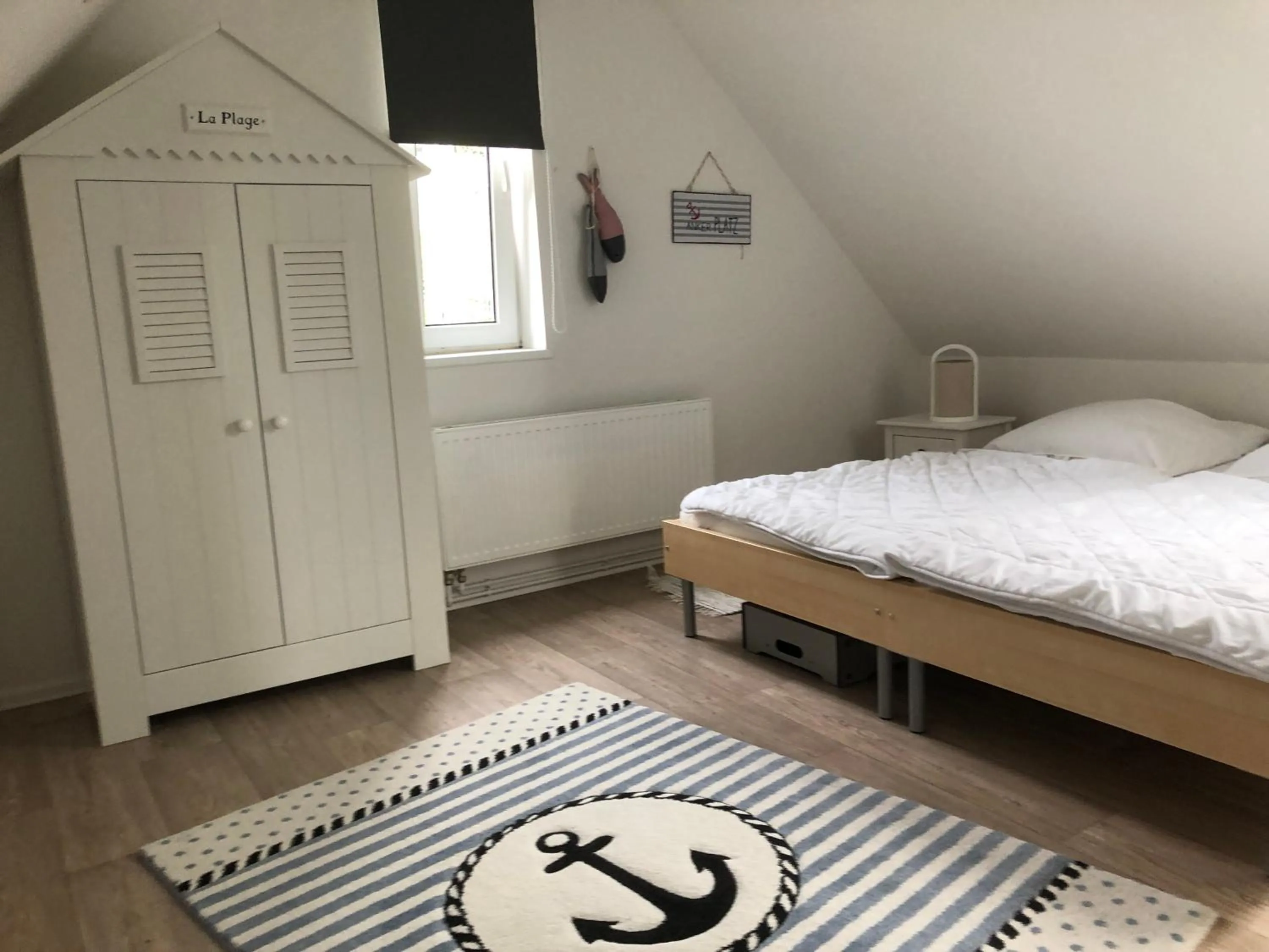 Bed in Ferienhaus Nordseejuwel