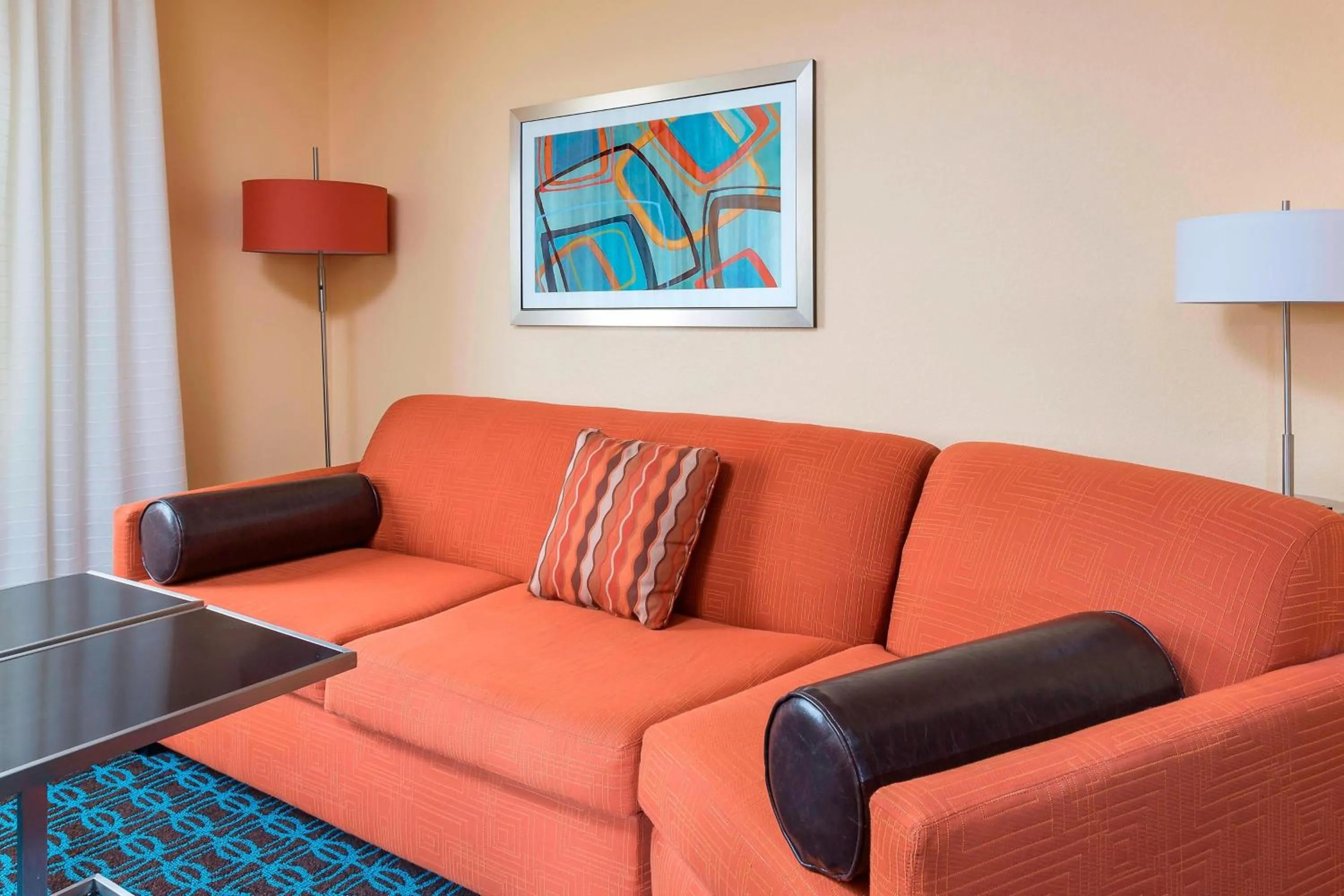 Living room in Fairfield Inn & Suites Lubbock