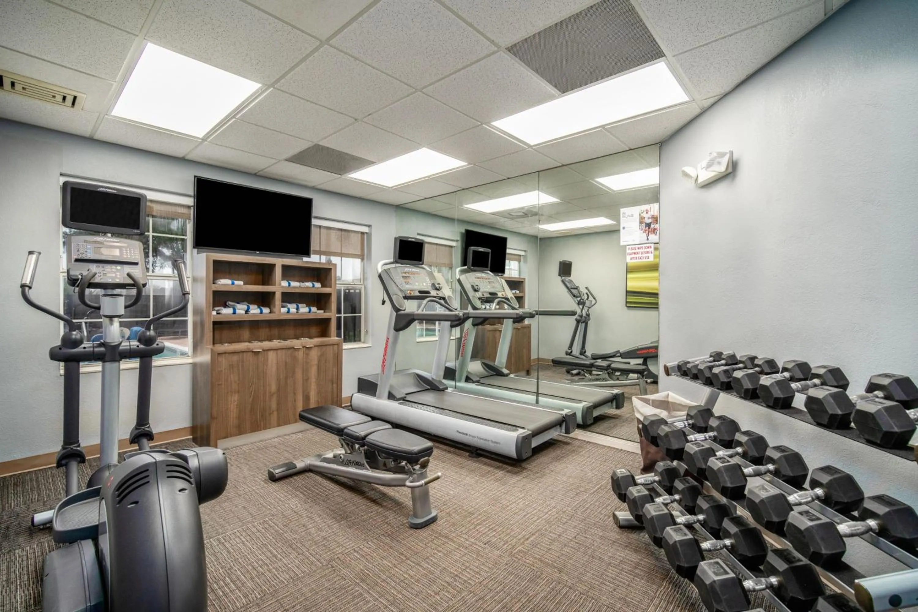 Fitness centre/facilities in Residence Inn by Marriott McAllen