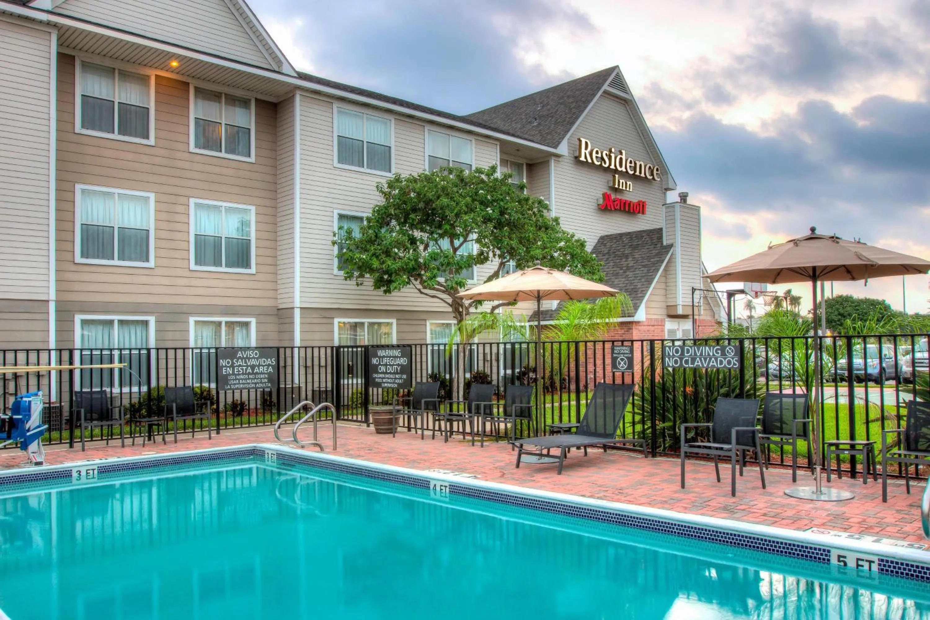 Swimming pool in Residence Inn by Marriott McAllen