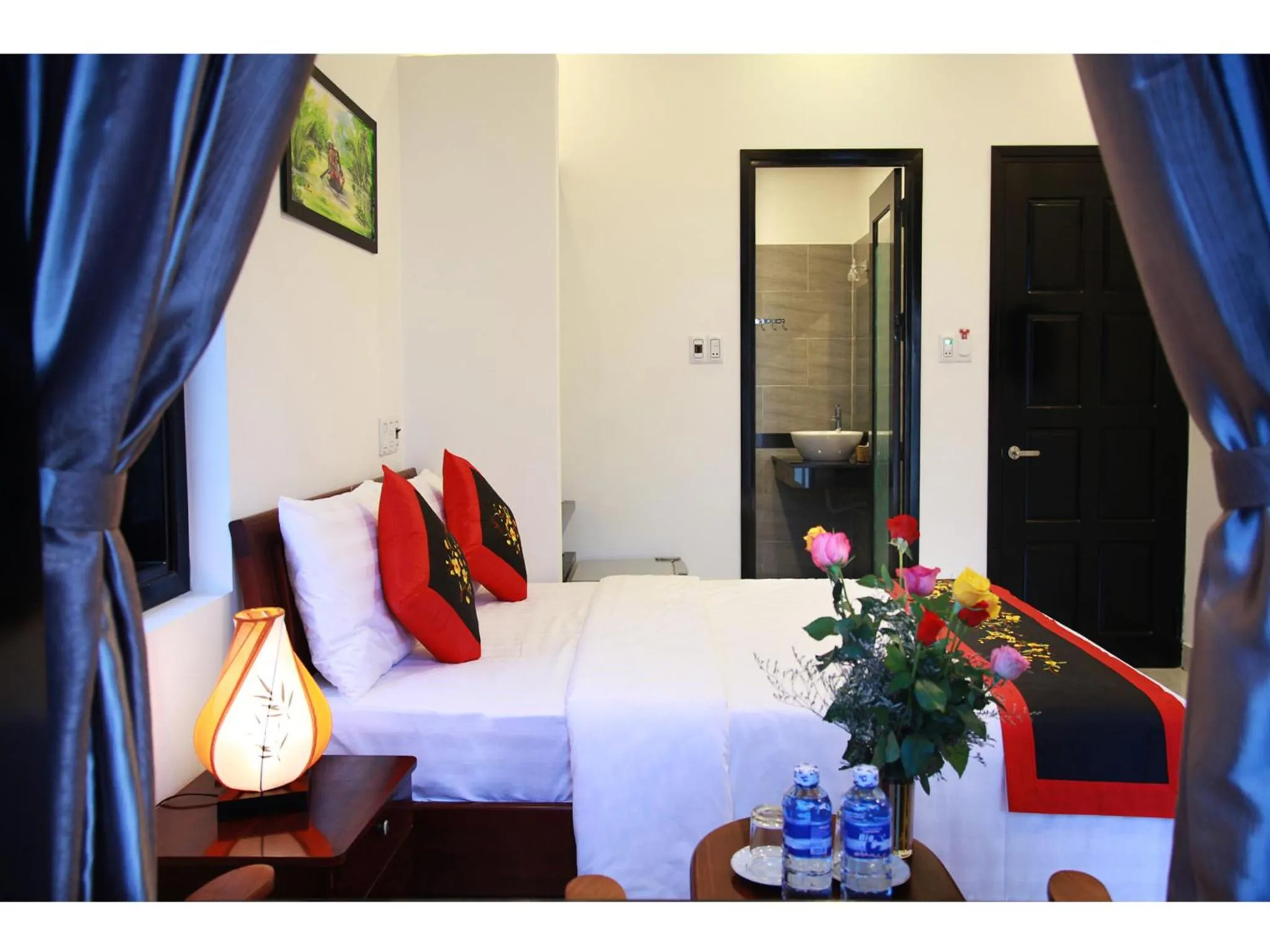 Decorative detail, Bed in Sunny Garden Homestay