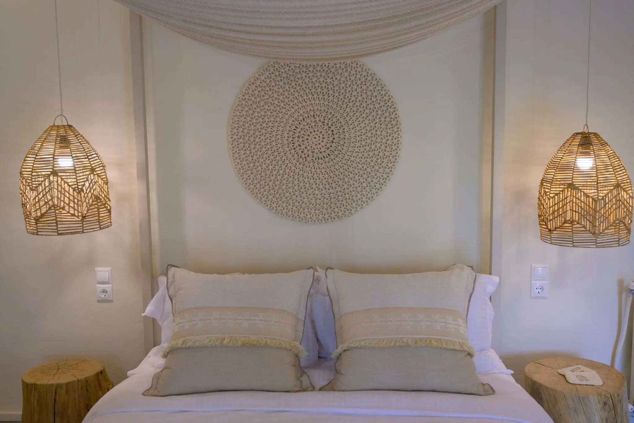 Bed in Oikies Small Elegant Houses