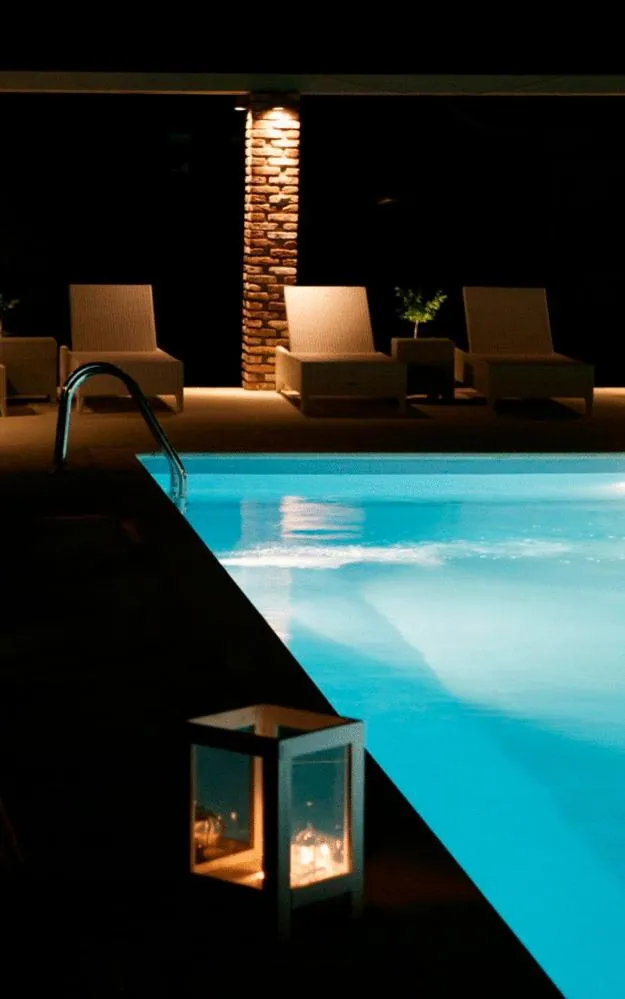 Swimming pool in Oikies Small Elegant Houses