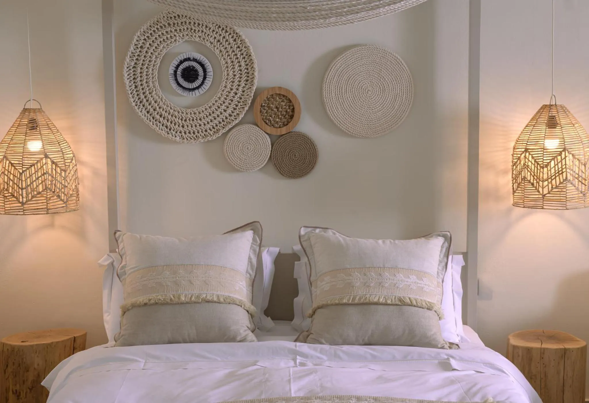 Bed in Oikies Small Elegant Houses