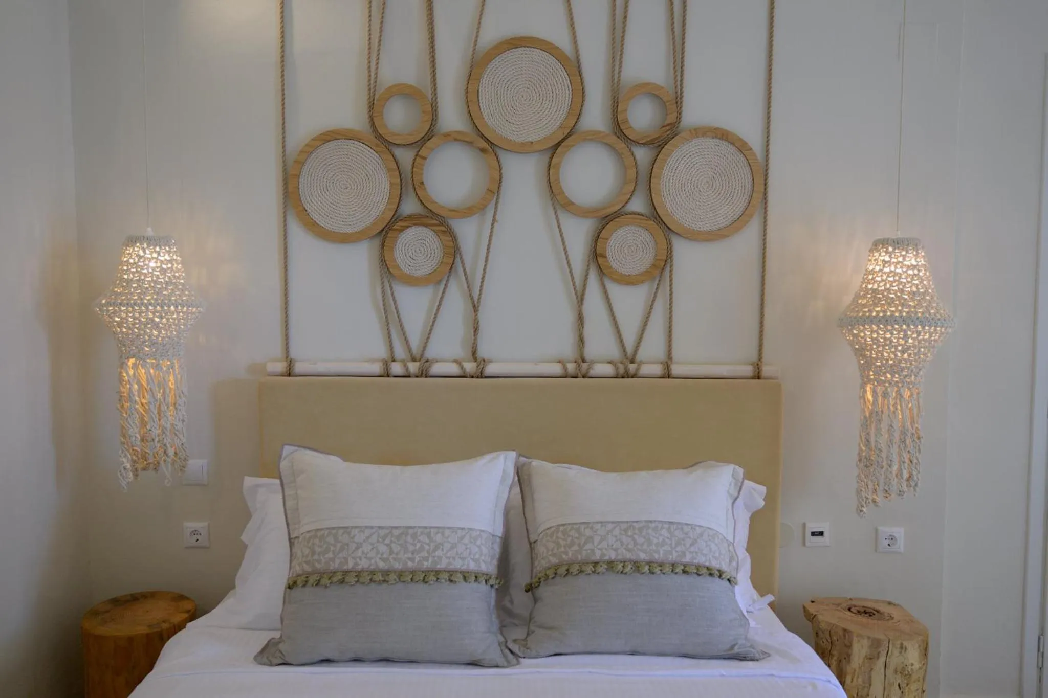 Bed in Oikies Small Elegant Houses