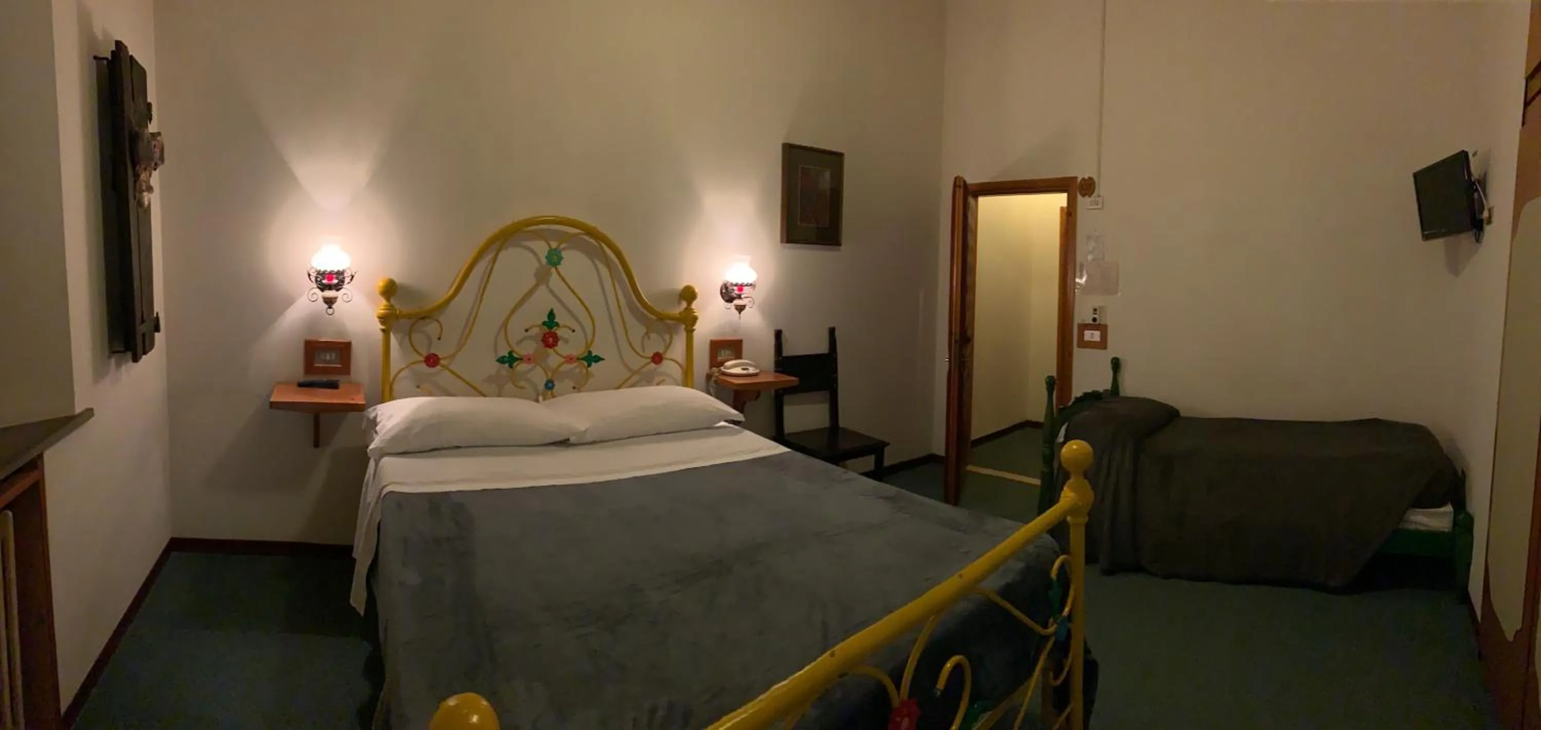 Bed in Hotel Ficocle