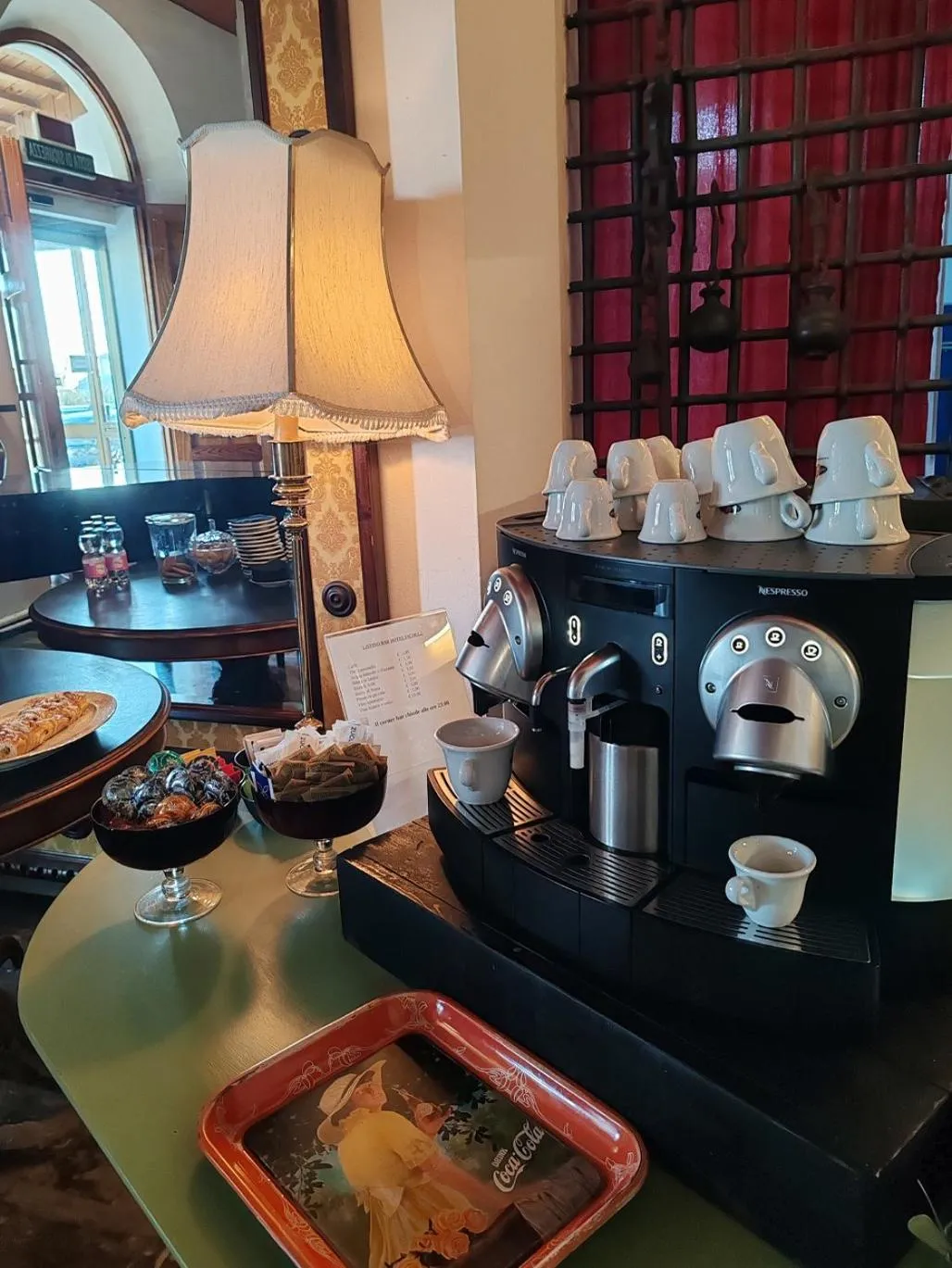 Coffee/tea facilities in Hotel Ficocle