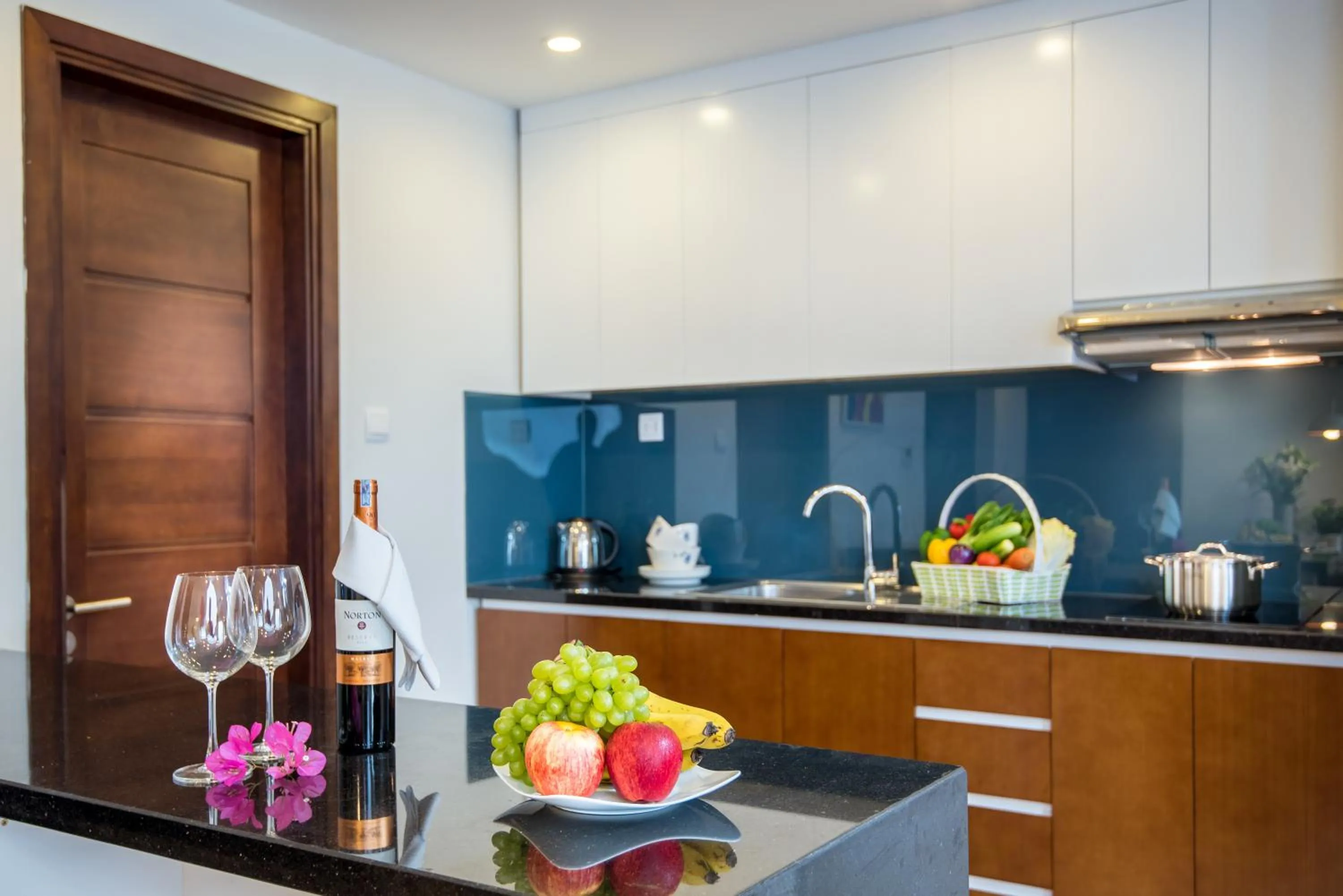 Kitchen or kitchenette in Dream Hotel and Apartment