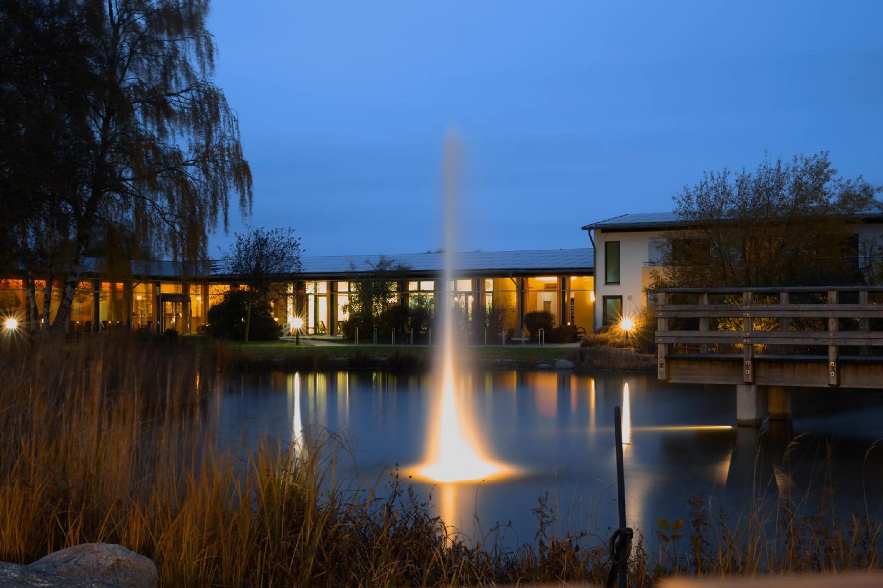 Inner courtyard view in Familien Wellness Hotel Seeklause mit großem Abenteuerspielplatz "Piraten-Insel-Usedom" Kinder immer All-Inklusive & Getränke ganztags inklusive