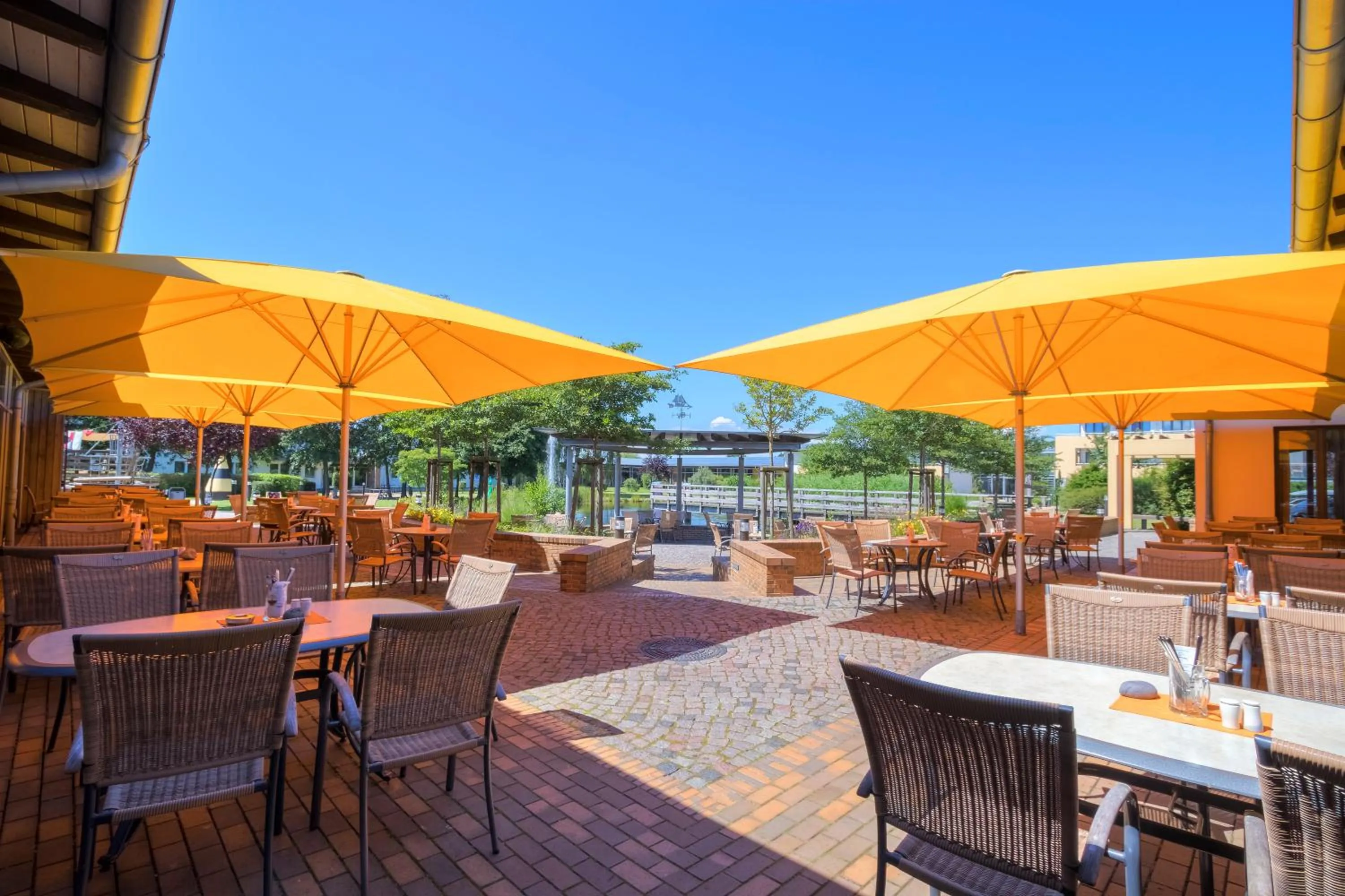 Restaurant/places to eat in Familien Wellness Hotel Seeklause mit großem Abenteuerspielplatz "Piraten-Insel-Usedom" Kinder immer All-Inklusive & Getränke ganztags inklusive