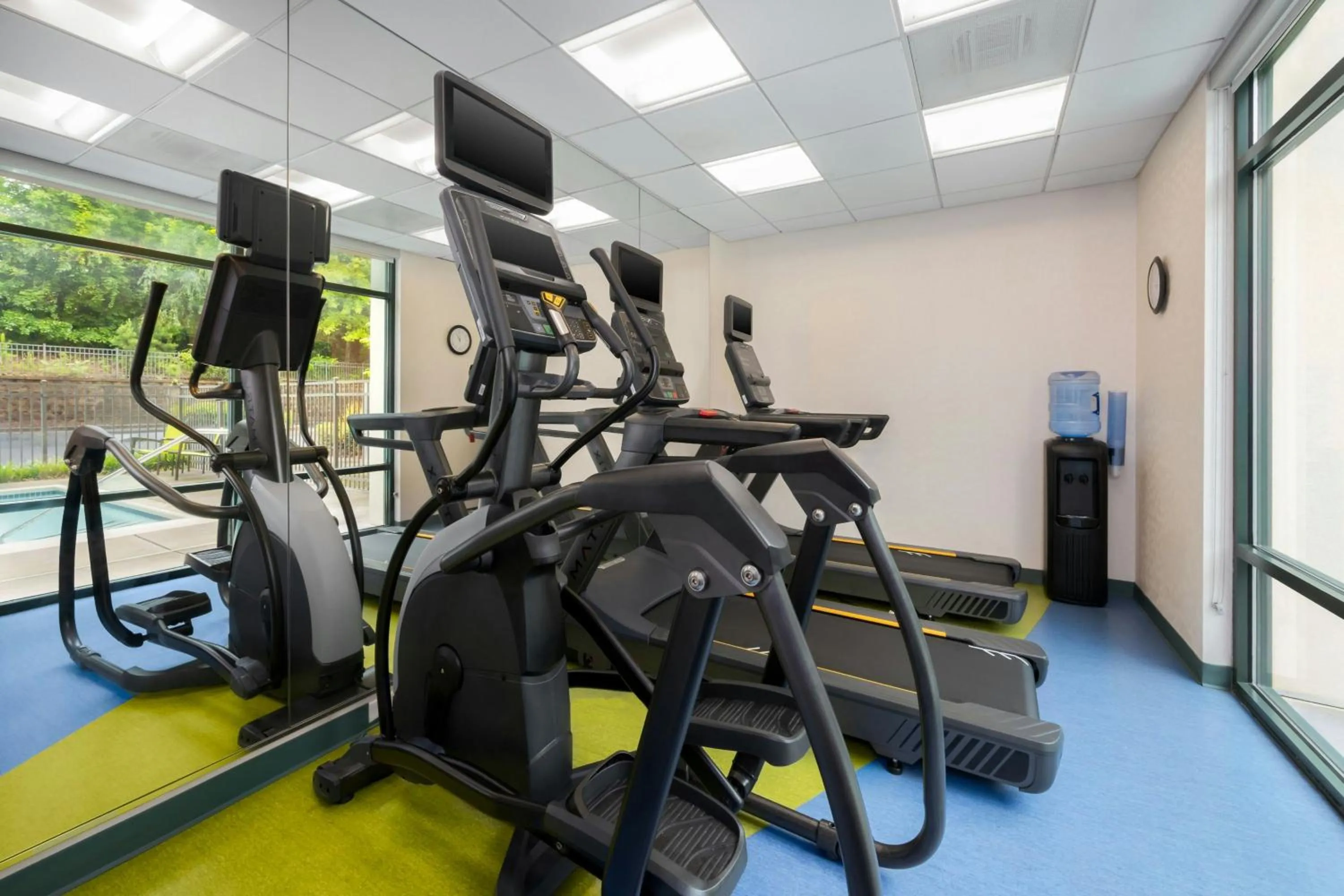 Fitness centre/facilities in SpringHill Suites by Marriott Athens West