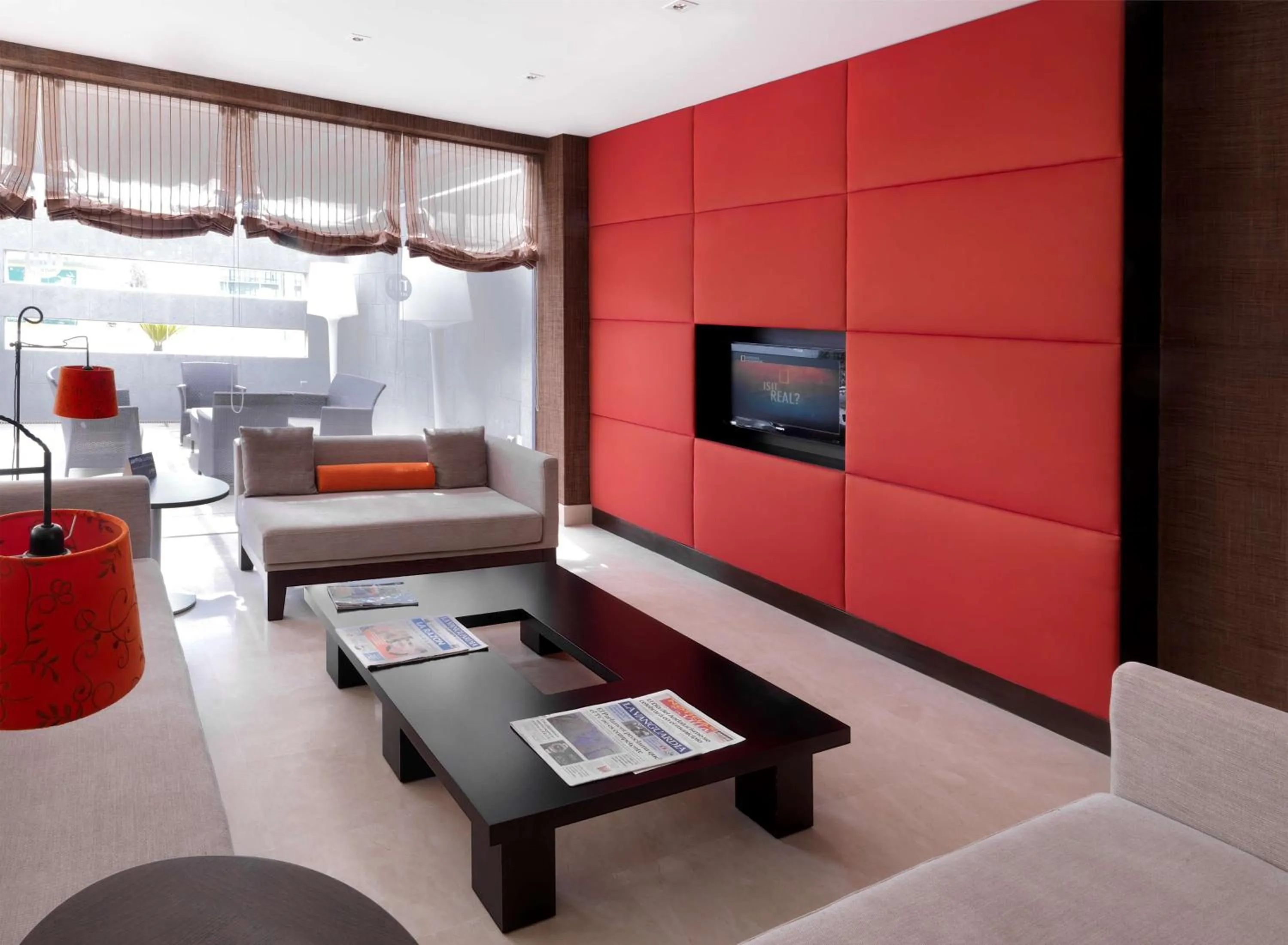 Lounge or bar in NH Campo de Gibraltar