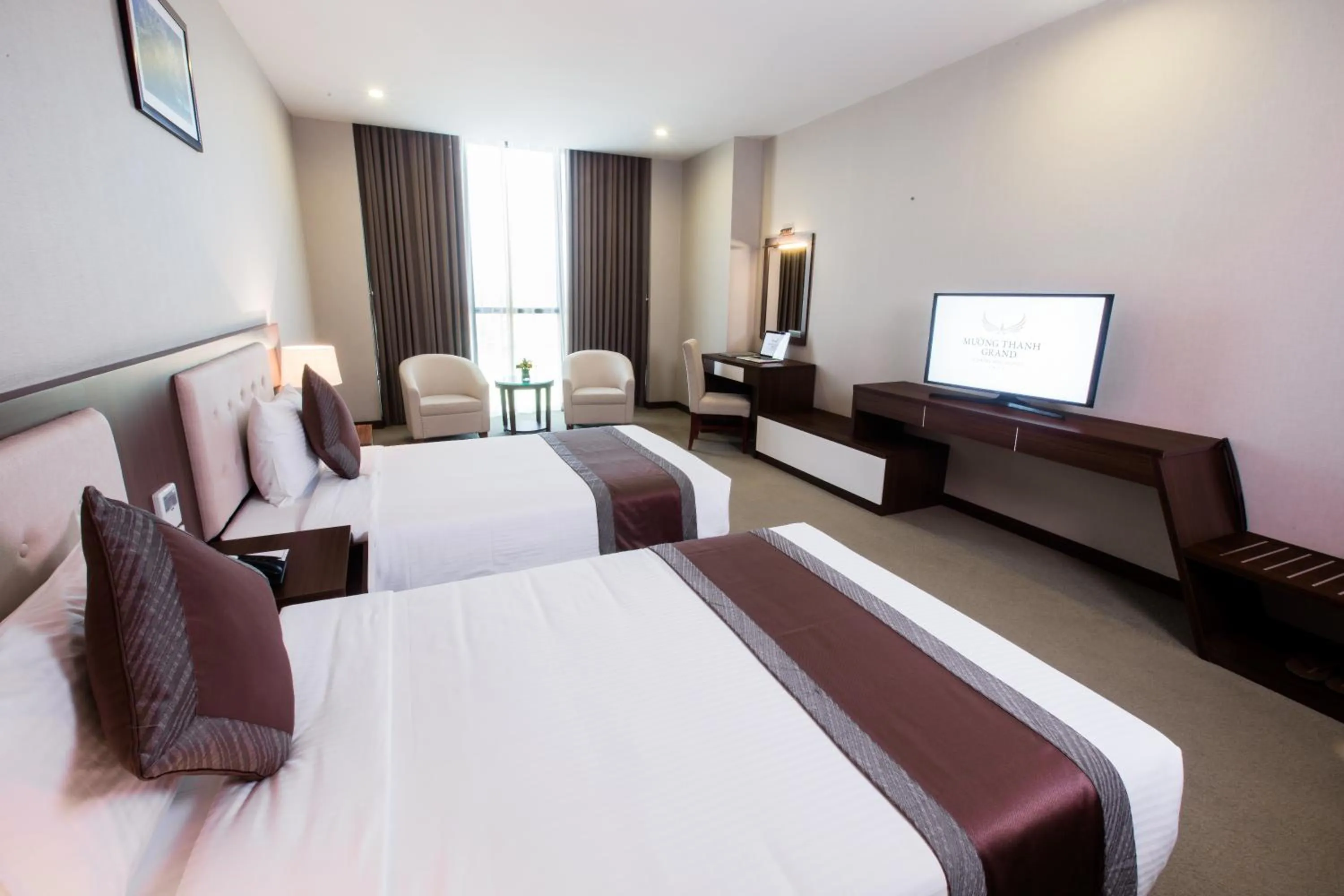 Bed in Muong Thanh Grand Hoang Mai - Nghe An