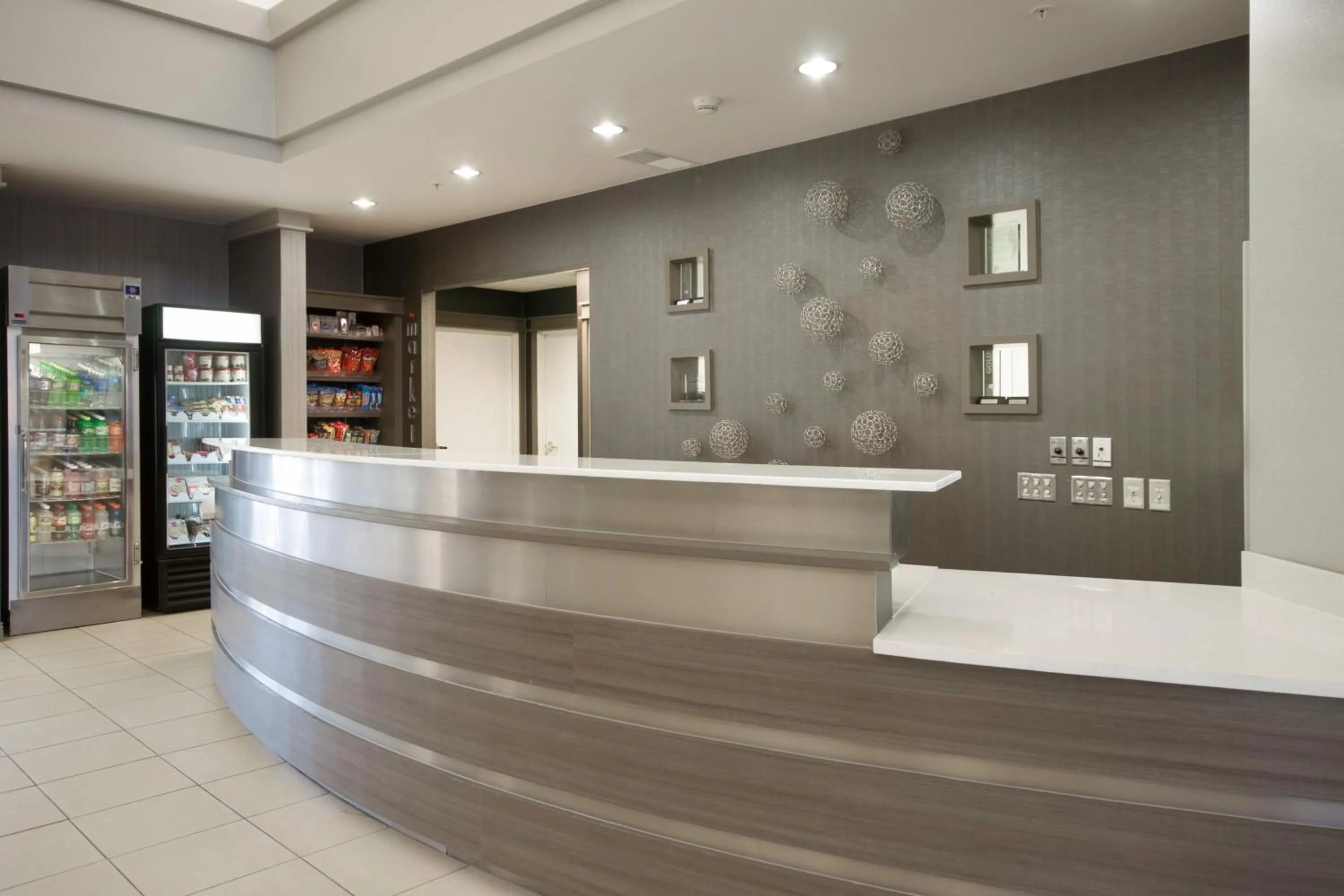 Lobby or reception in Residence Inn Des Moines West at Jordan Creek Town Center