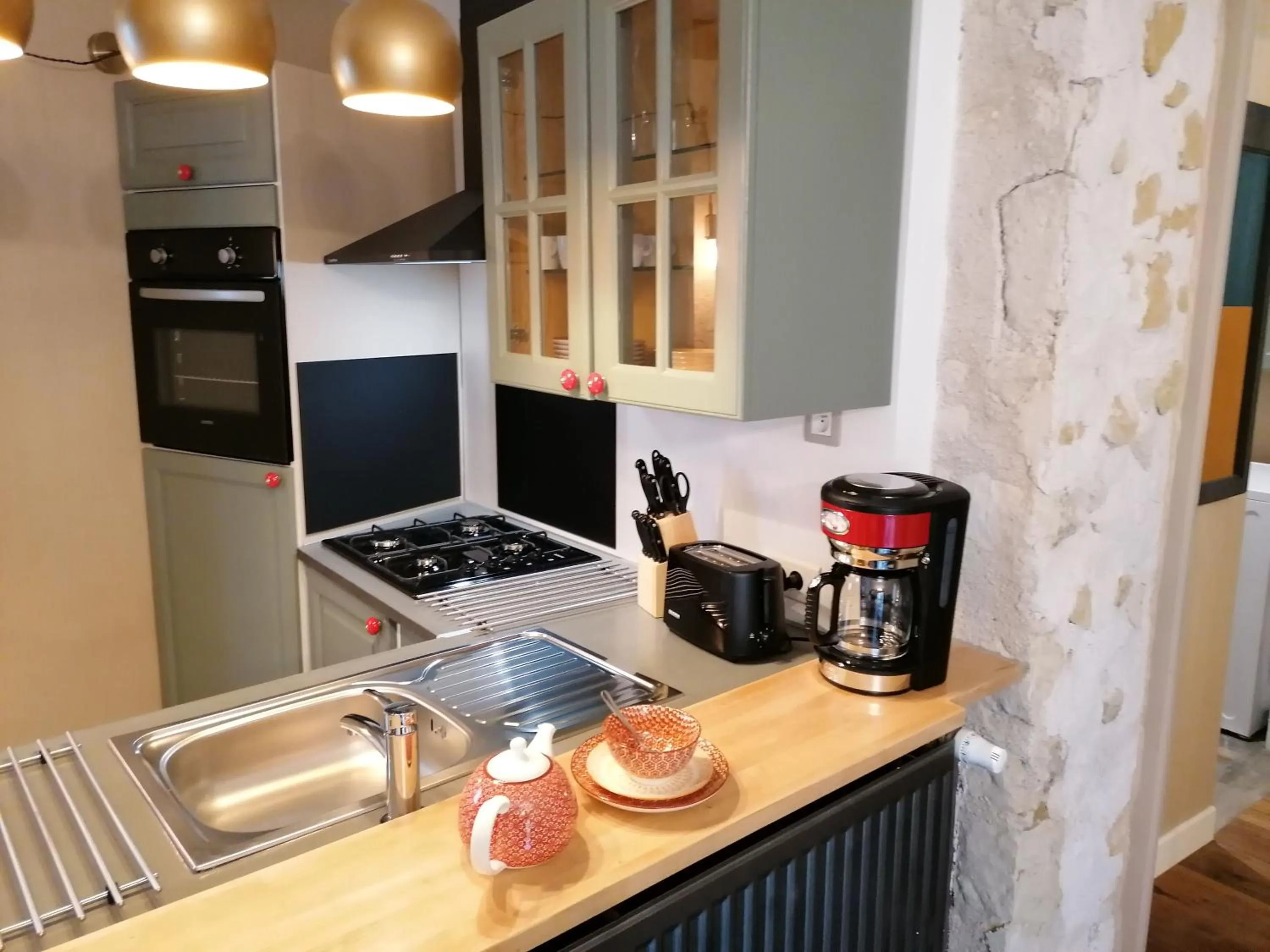 Kitchen or kitchenette in Aquarelle