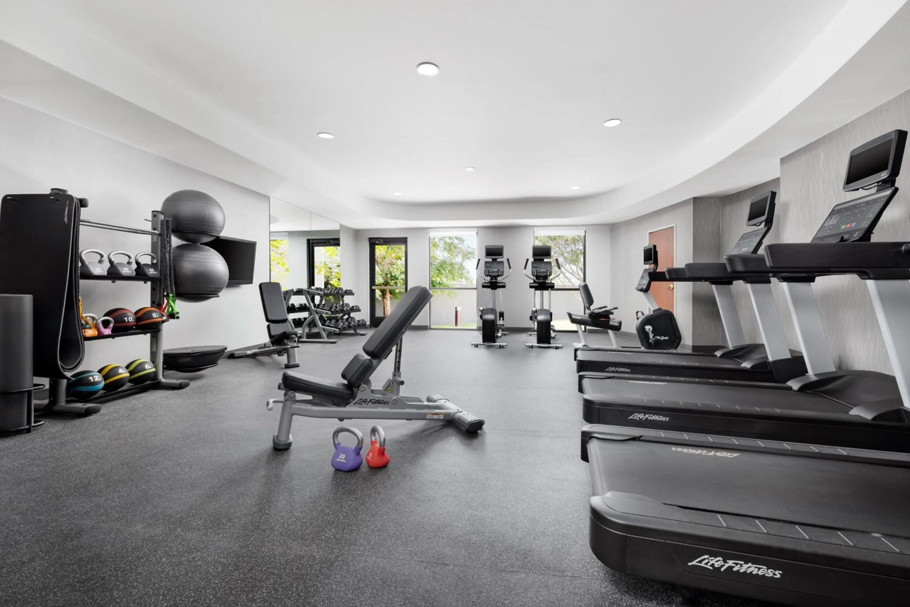 Fitness centre/facilities in Courtyard by Marriott Amarillo West/Medical Center