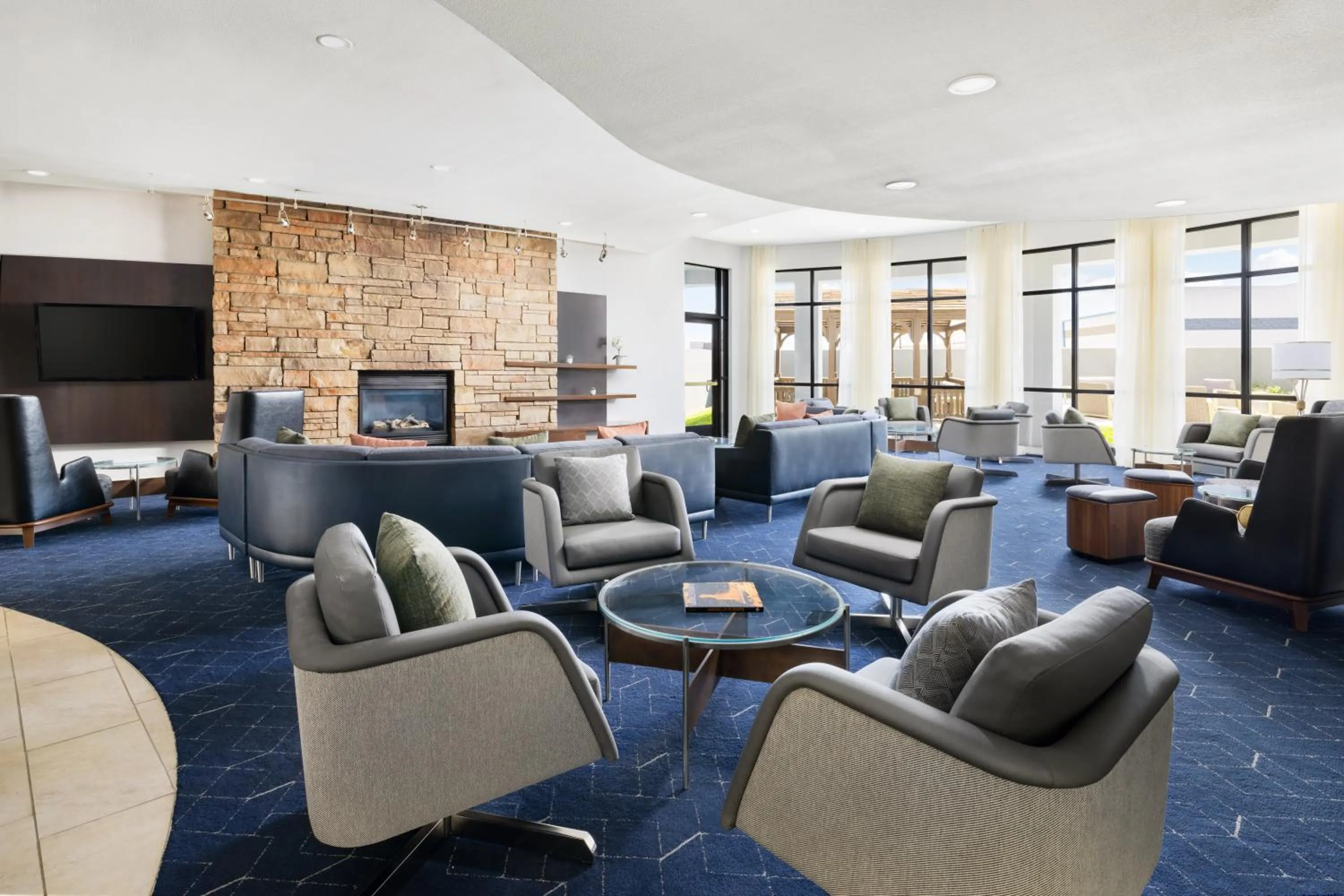 Lobby or reception in Courtyard by Marriott Amarillo West/Medical Center