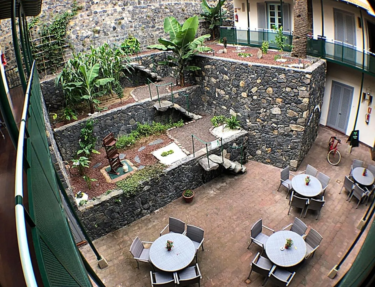 Patio in Hotel Rural Triana