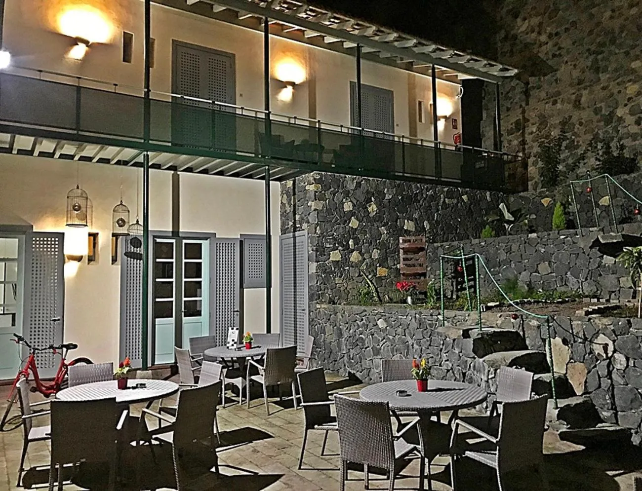 Patio in Hotel Rural Triana