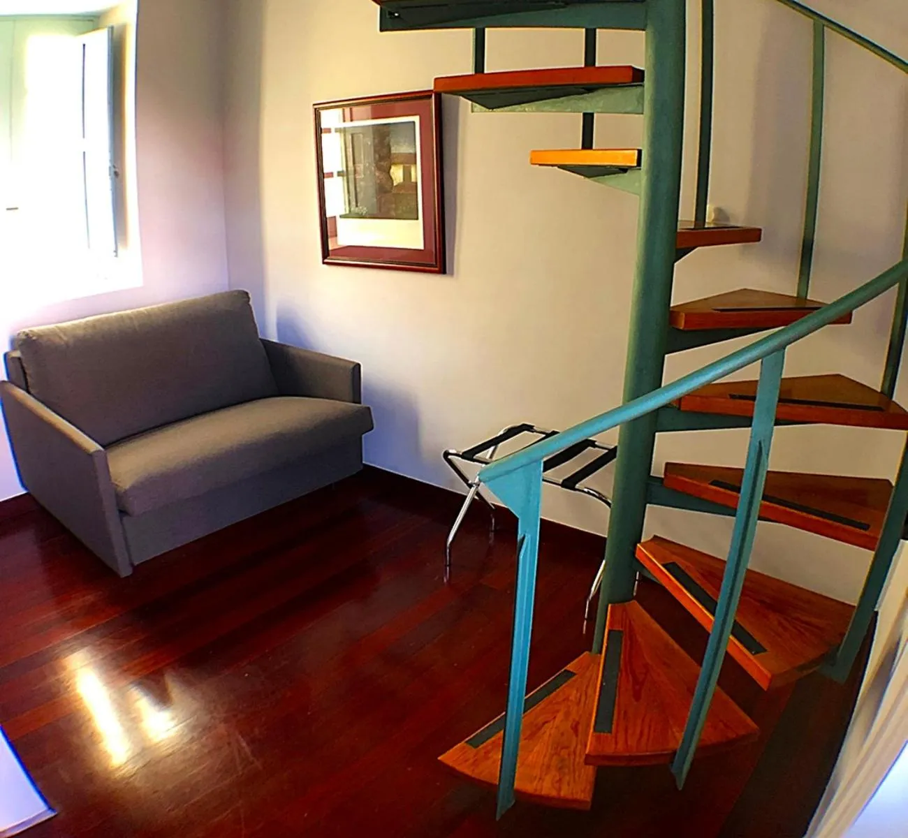 Seating area in Hotel Rural Triana