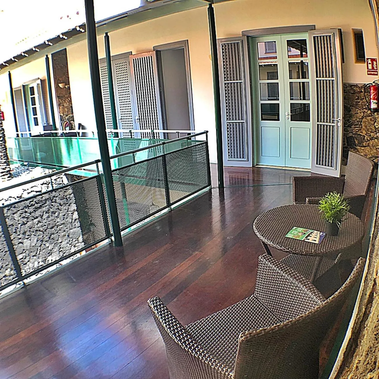 Balcony/Terrace in Hotel Rural Triana