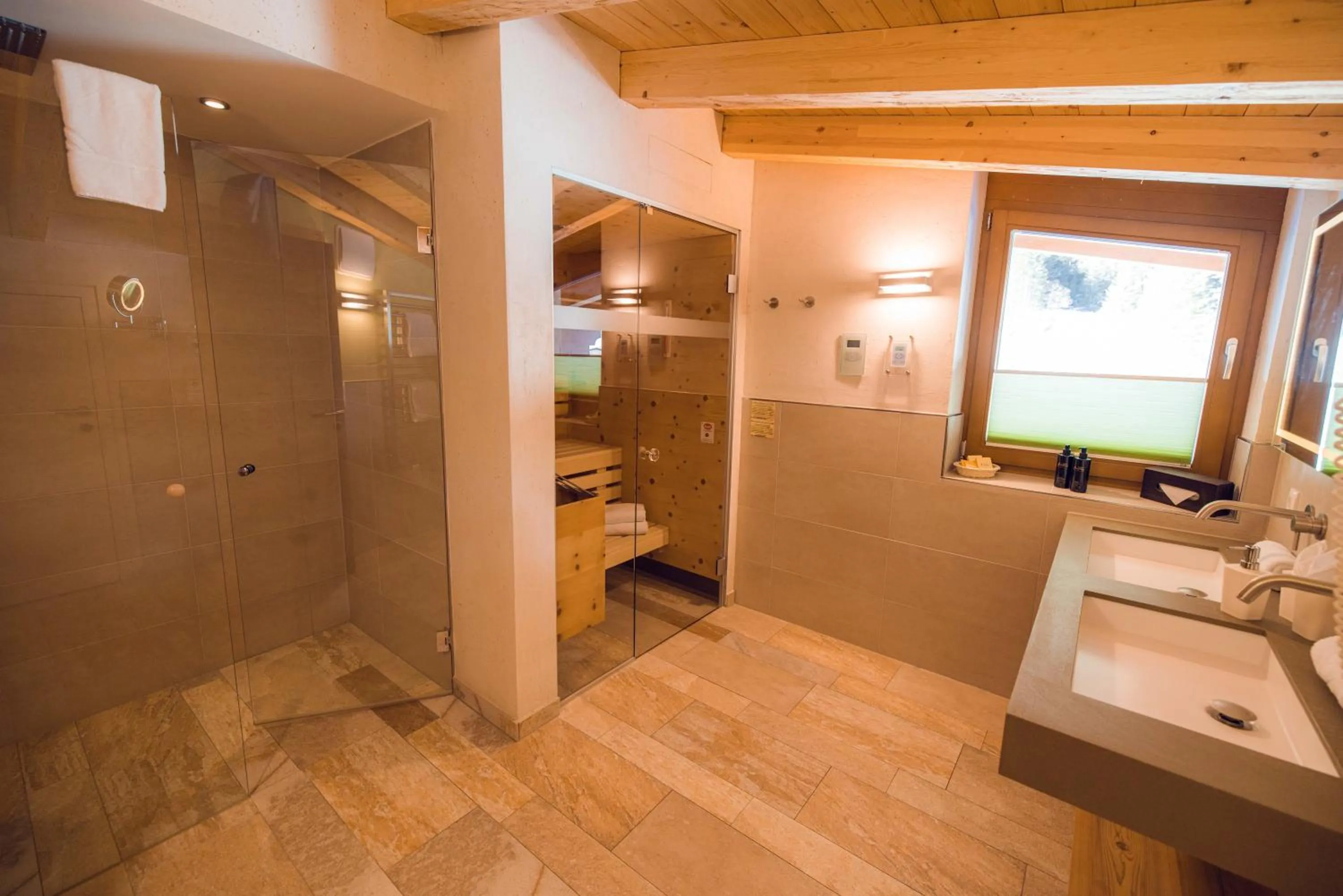 Sauna in Alpinhotel Berghaus spa