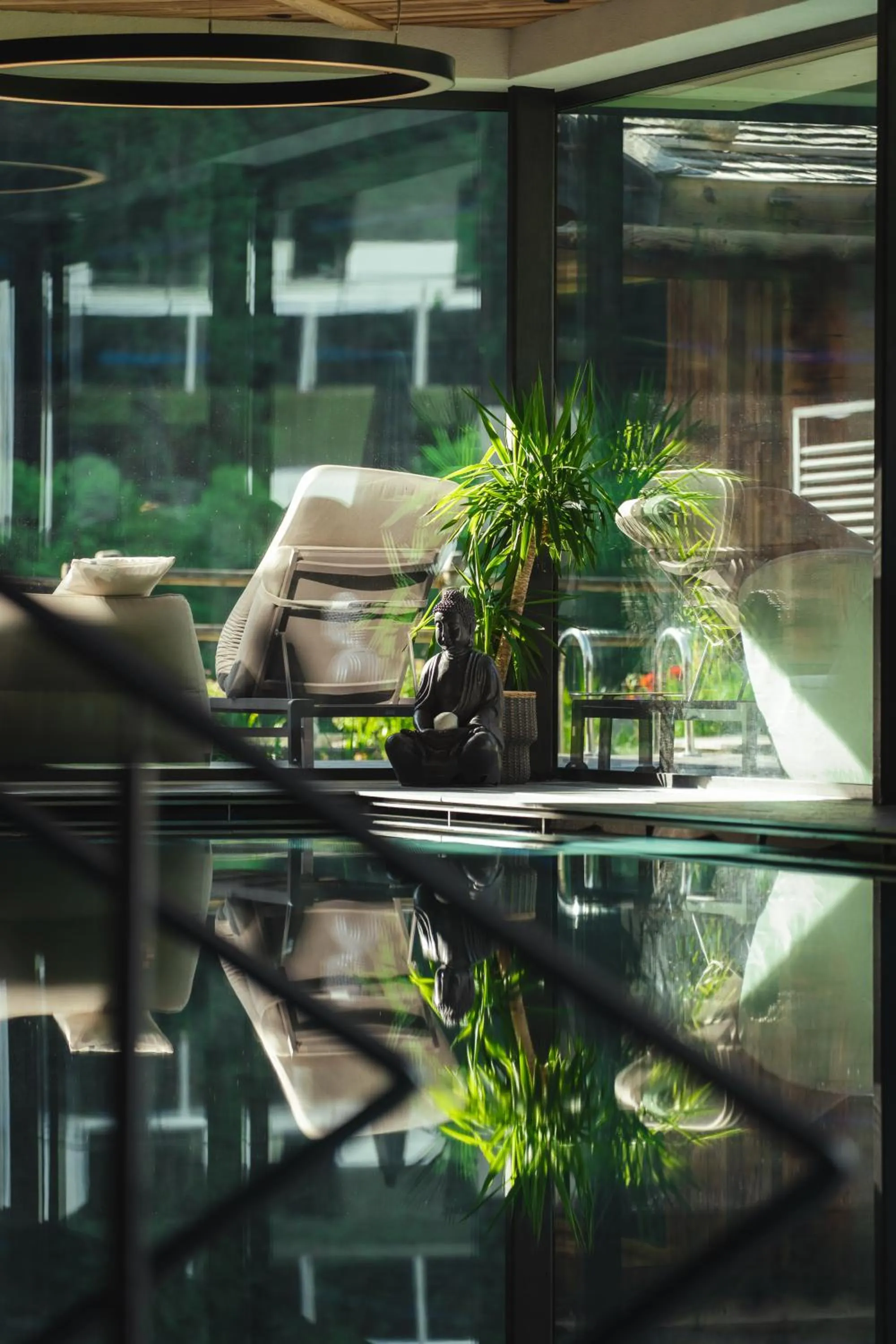 Swimming pool in Alpinhotel Berghaus spa