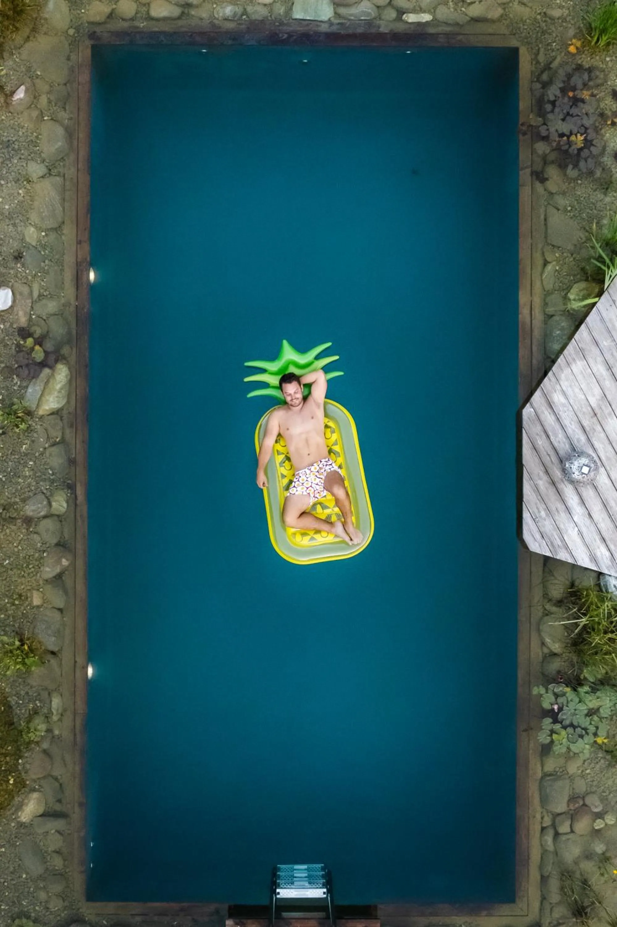 Swimming pool in Alpinhotel Berghaus spa